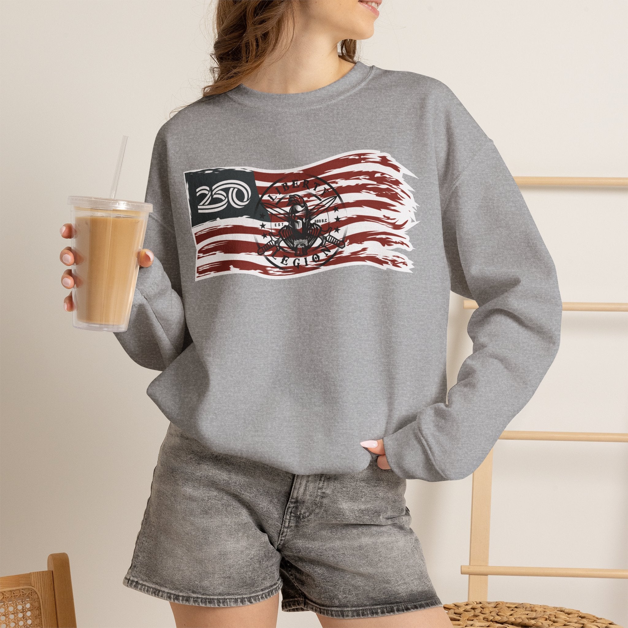 250 Flag - Crewneck Sweatshirt