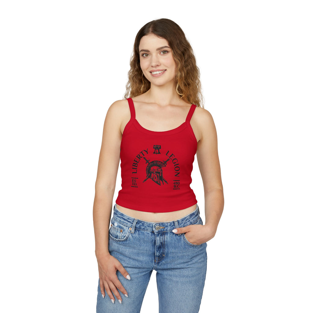 Legion - Women's Spaghetti Strap Crop Tank