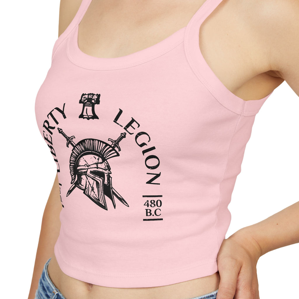 Legion - Women's Spaghetti Strap Crop Tank