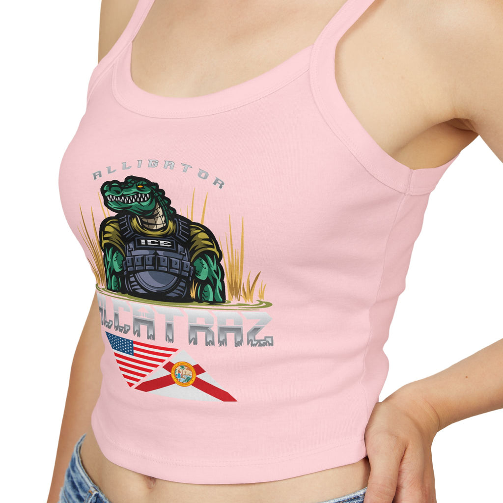 Alligator Alcatraz - Women's Spaghetti Strap Tank