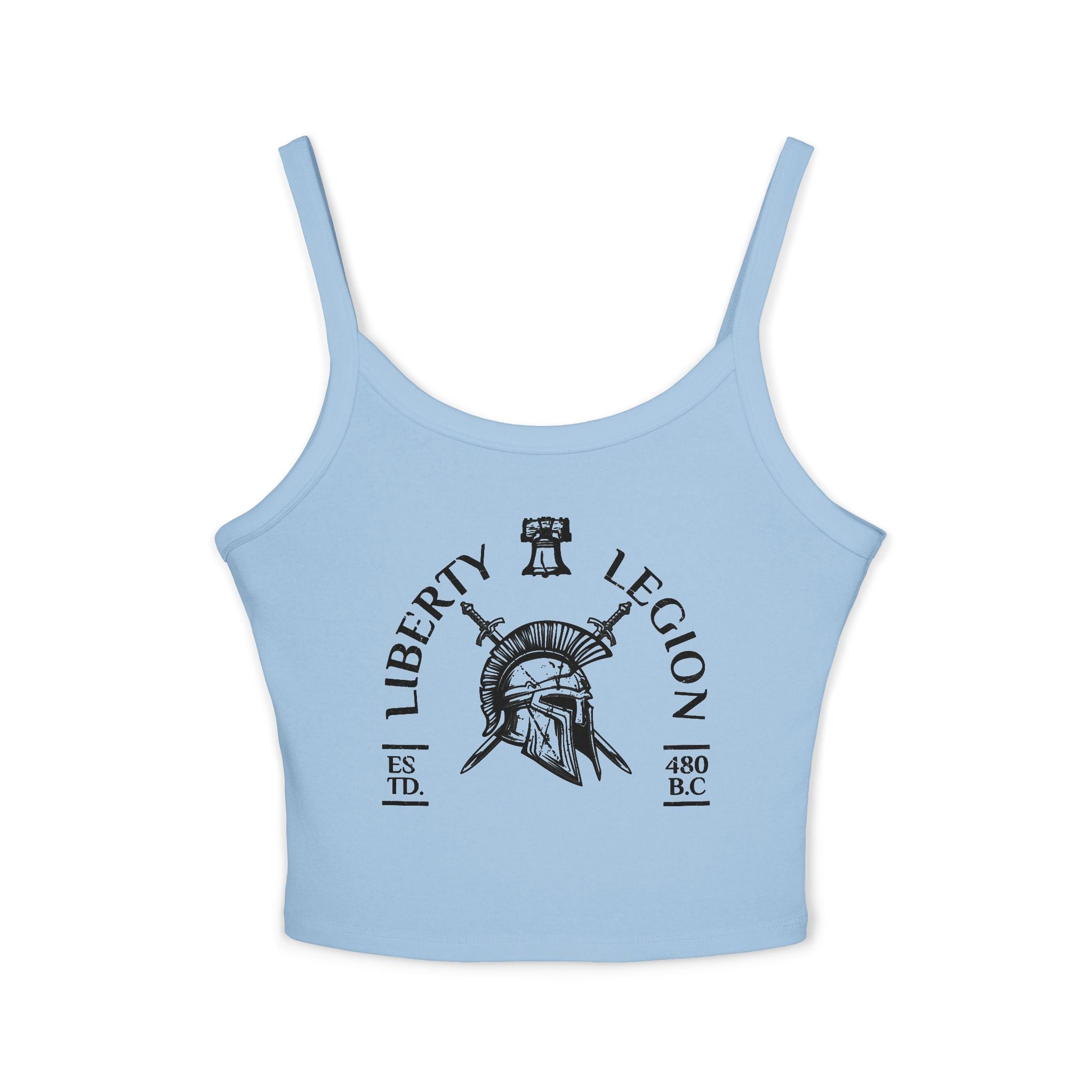 Legion - Women's Spaghetti Strap Crop Tank