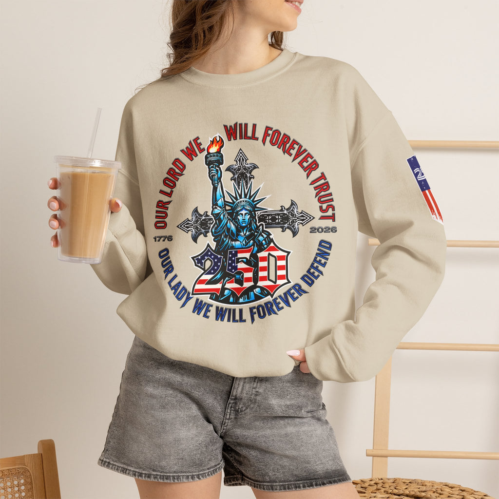 250 Liberty Cross - Crewneck Sweatshirt