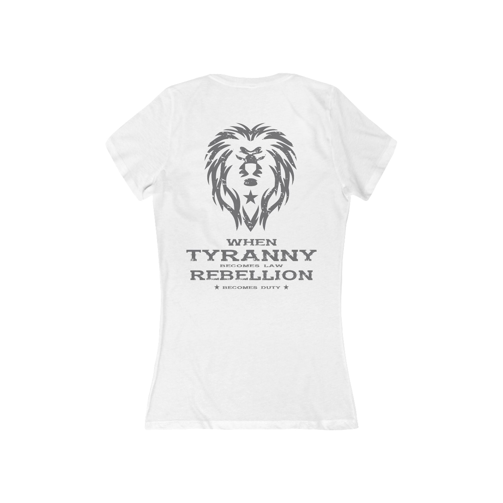 Rebellion Becomes Duty - Women's Deep V-Neck Tee