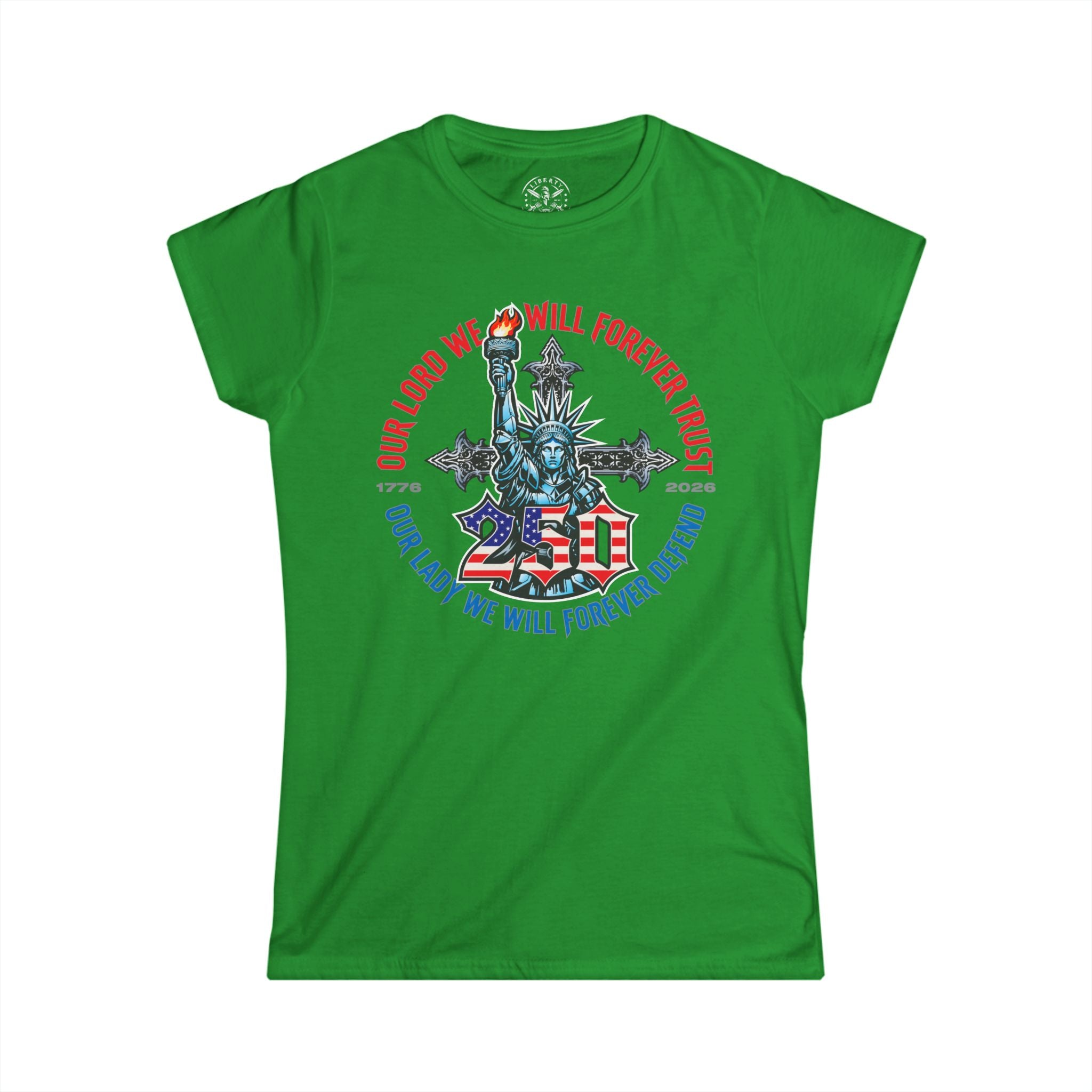 250 Liberty Cross - Women's Soft Tee