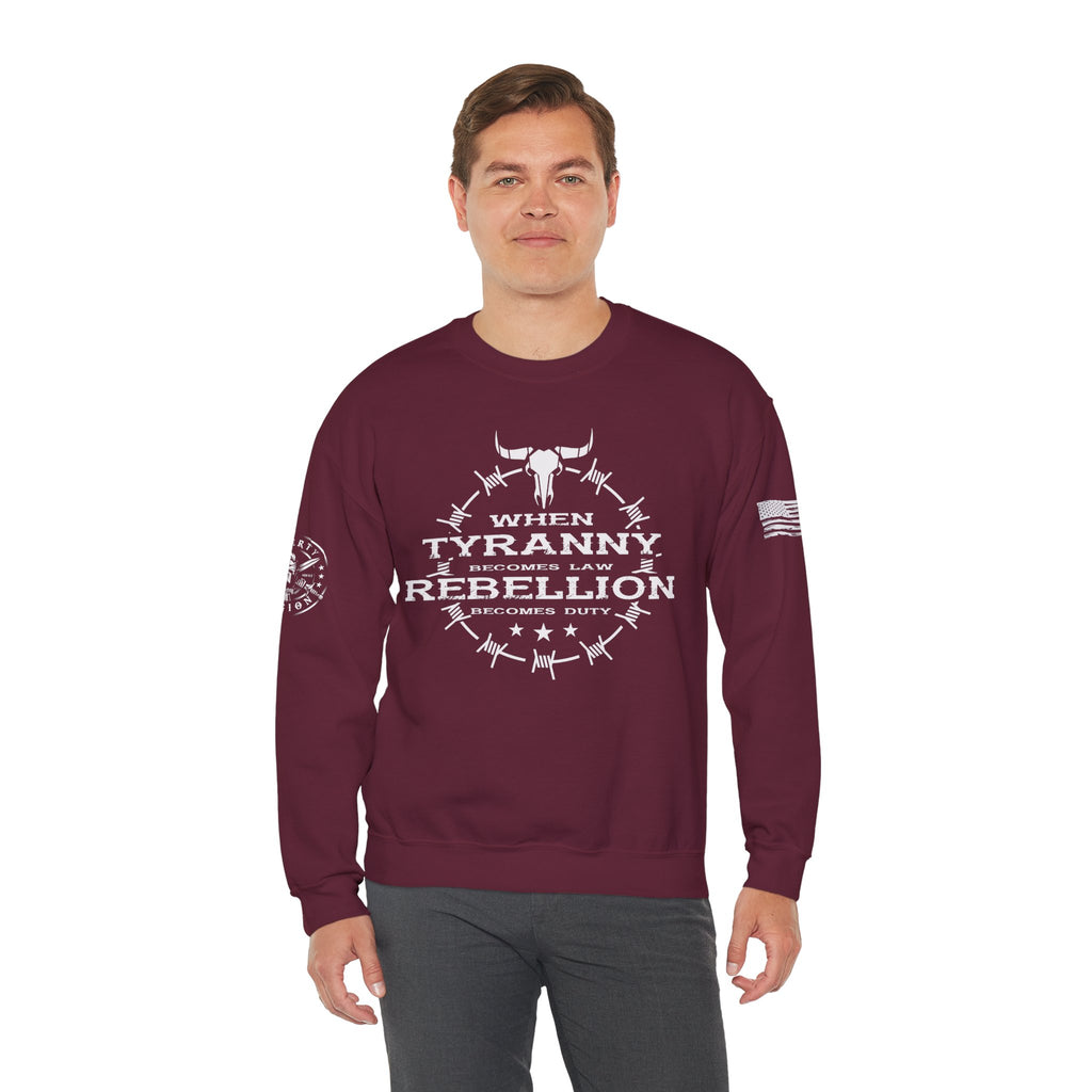 Rebellion Becomes Duty - Crewneck Sweatshirt