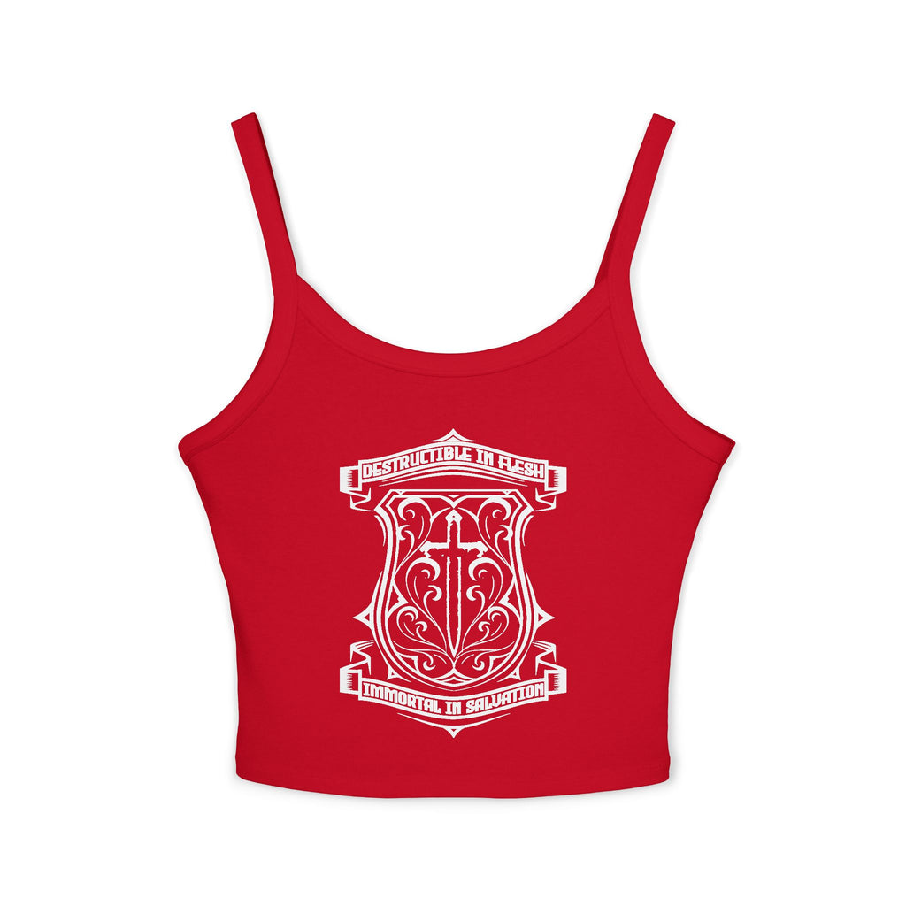 Immortal in Salvation - Women's Spaghetti Strap Tank
