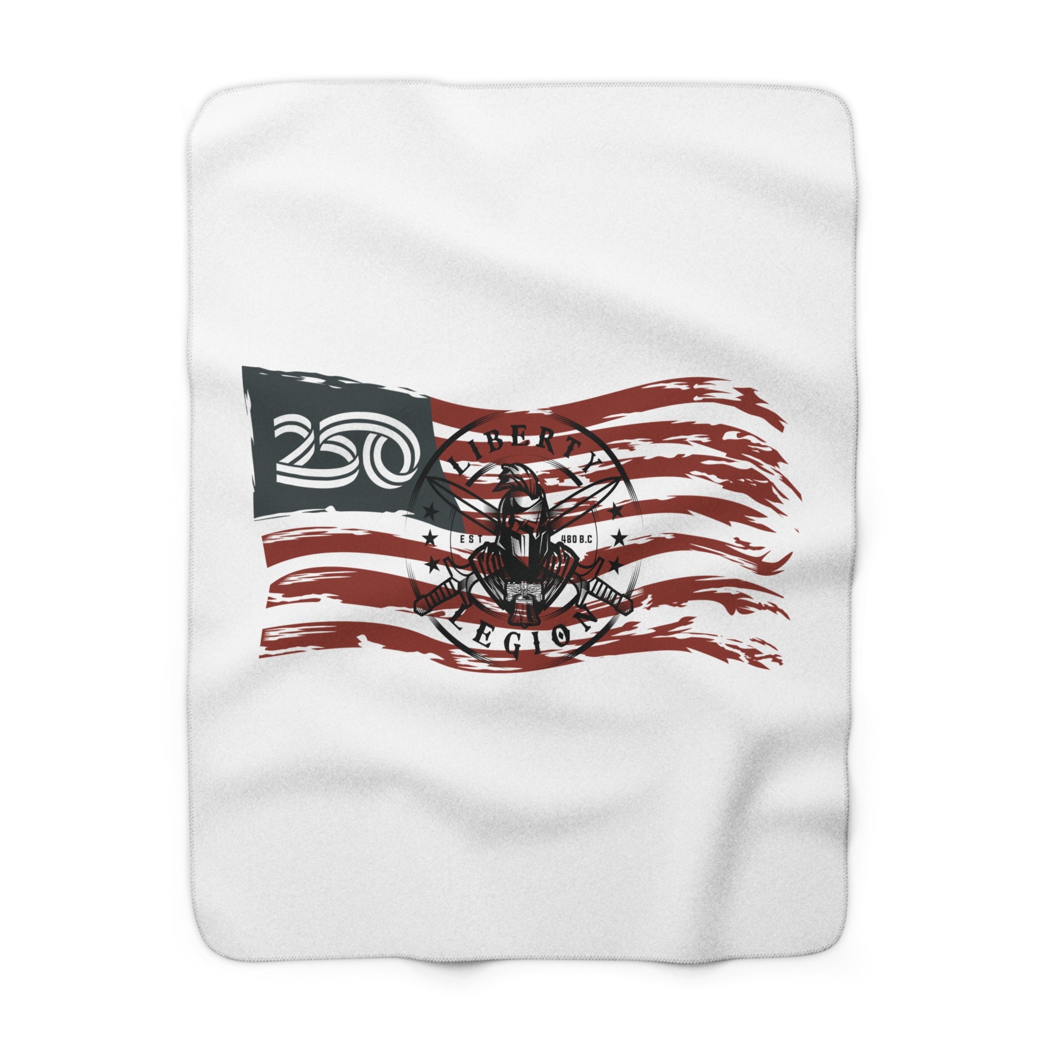250 Flag - Sherpa Fleece Blanket