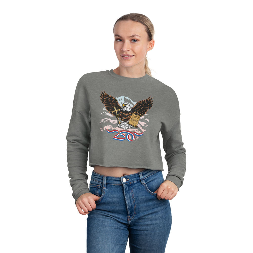 250 Eagle - Women's Crop Sweatshirt