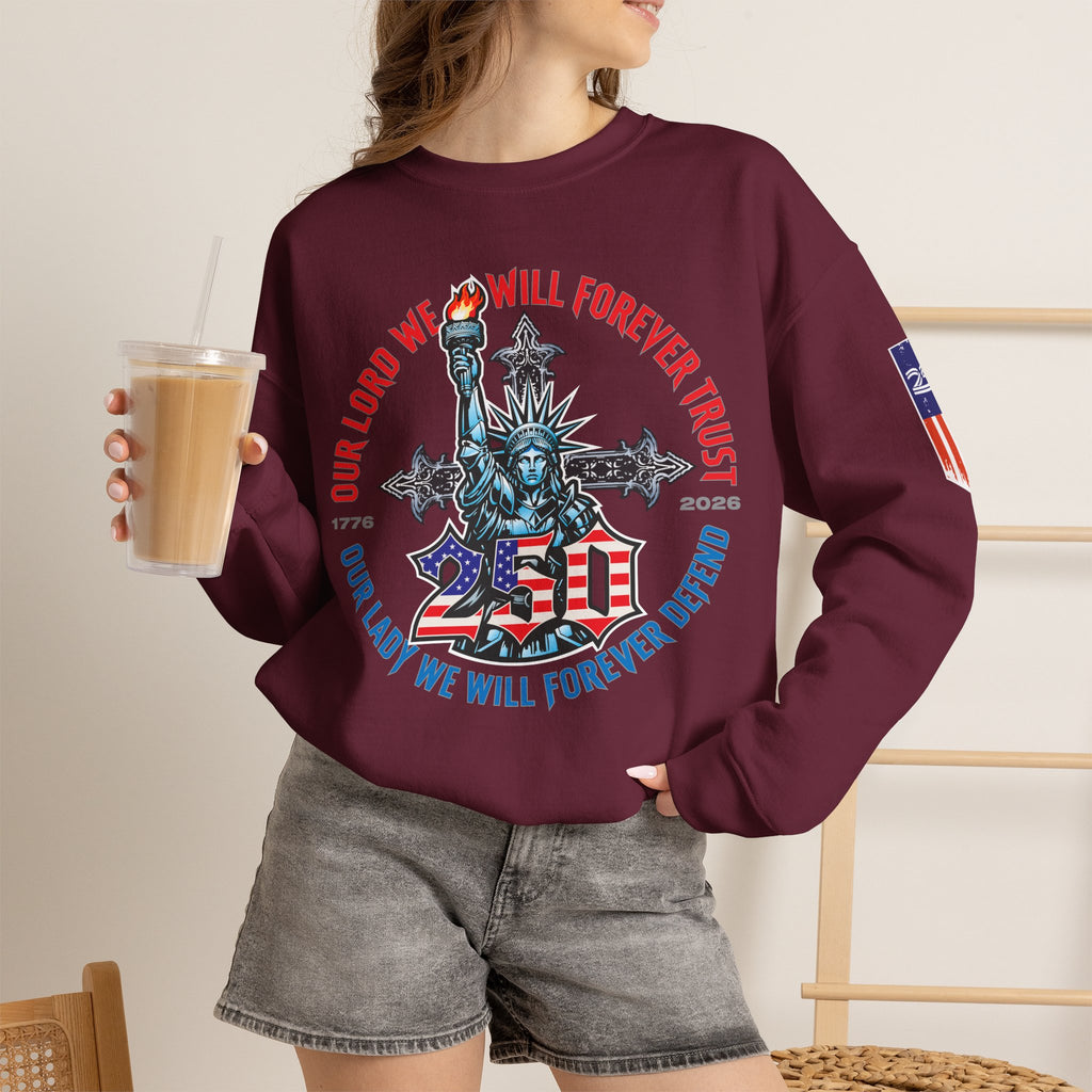 250 Liberty Cross - Crewneck Sweatshirt