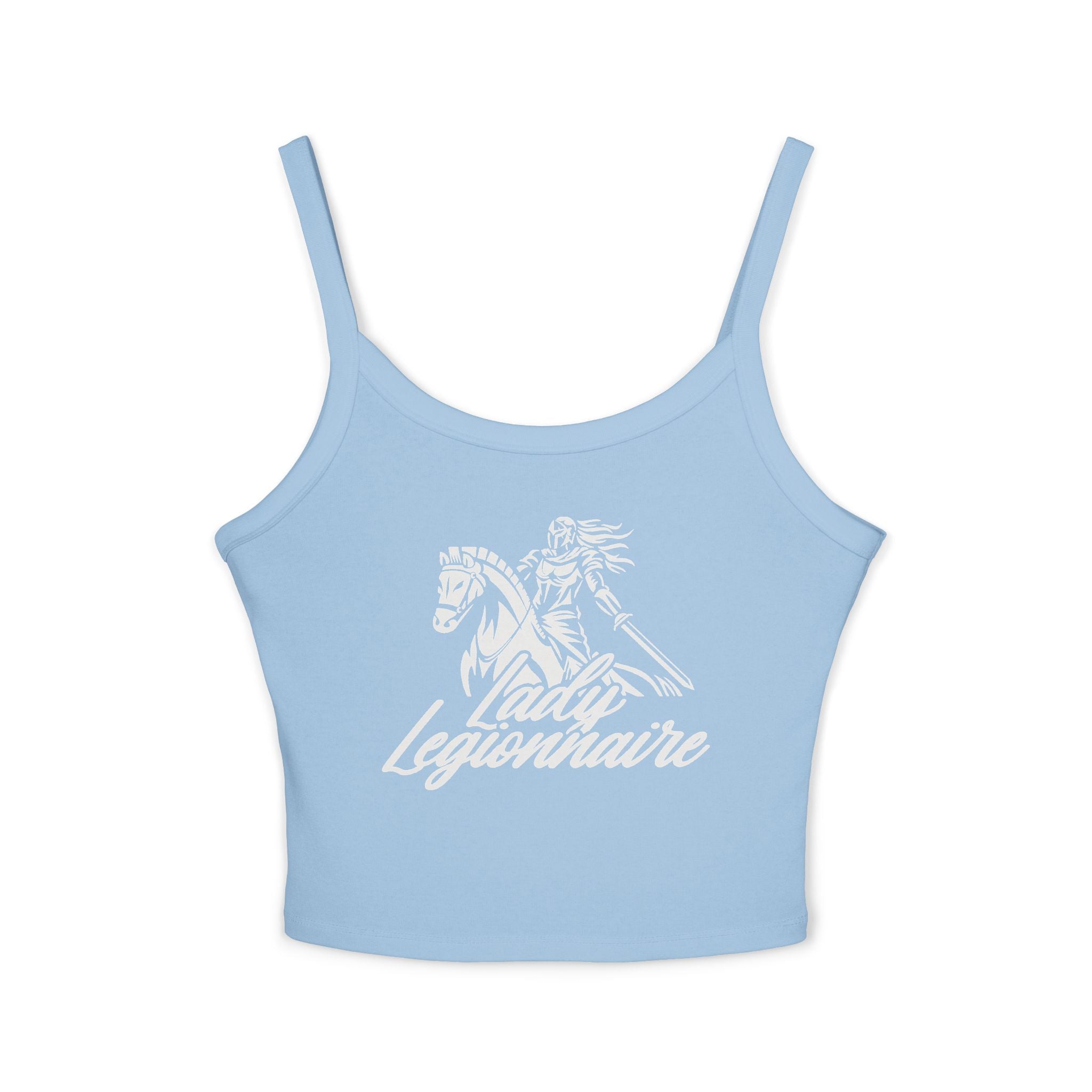 Lady Legionnaire - Women's Spaghetti Strap Crop Tank