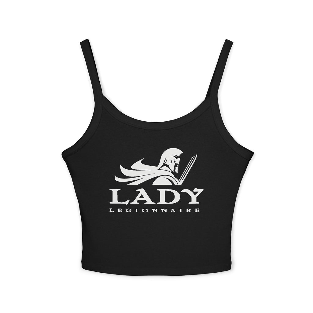 Lady Legionnaire - Women's Spaghetti Strap Crop Tank