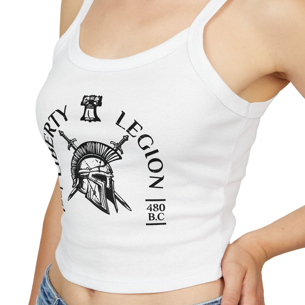 Legion - Women's Spaghetti Strap Crop Tank