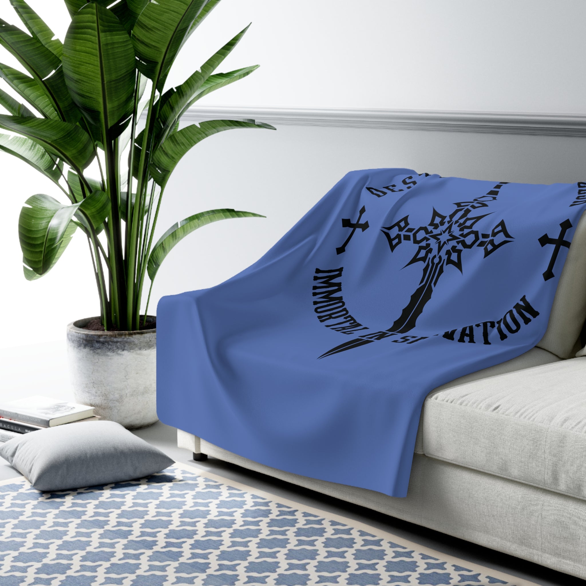 Immortal in Salvation - Sherpa Fleece Blanket