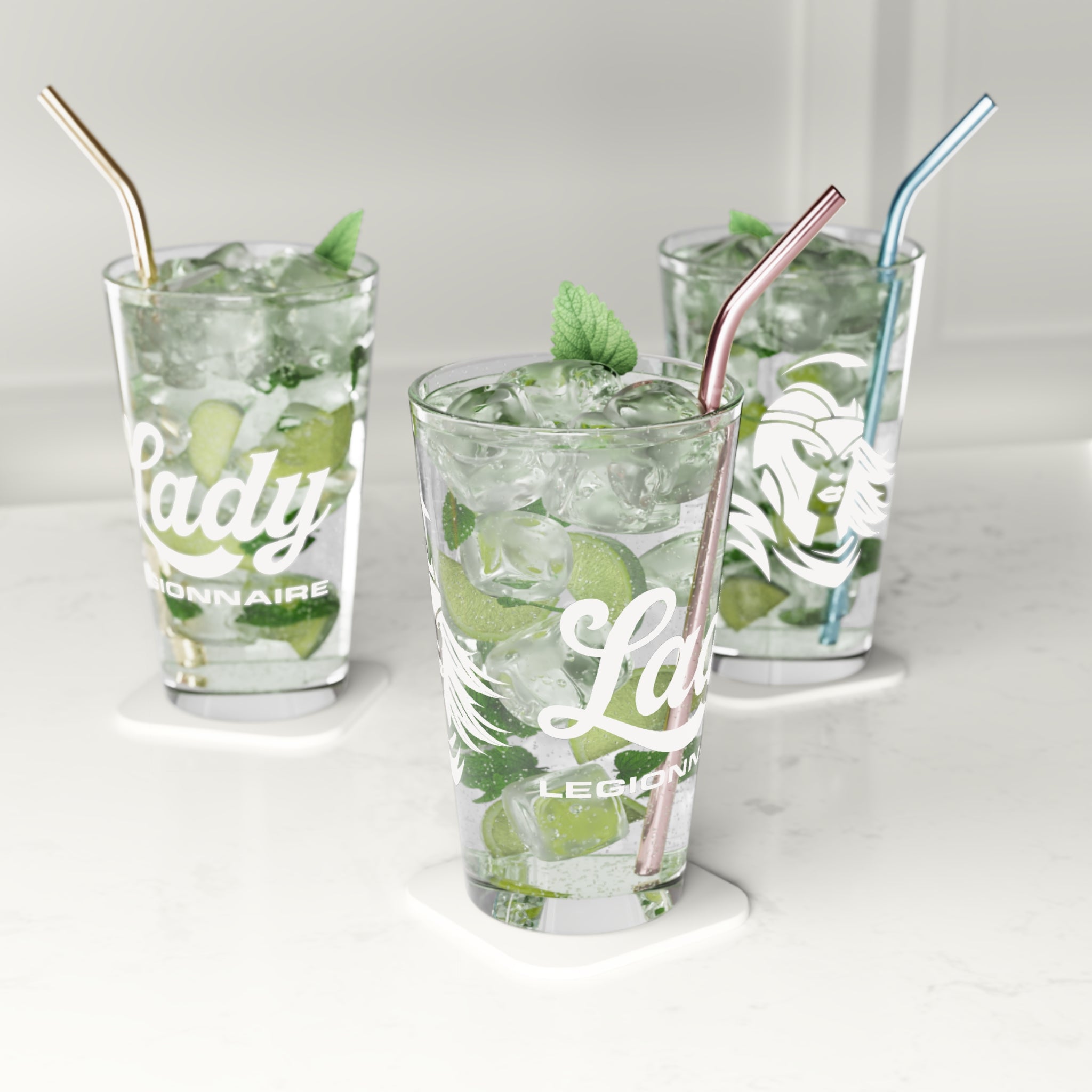 Lady Legionnaire - Pint Glass