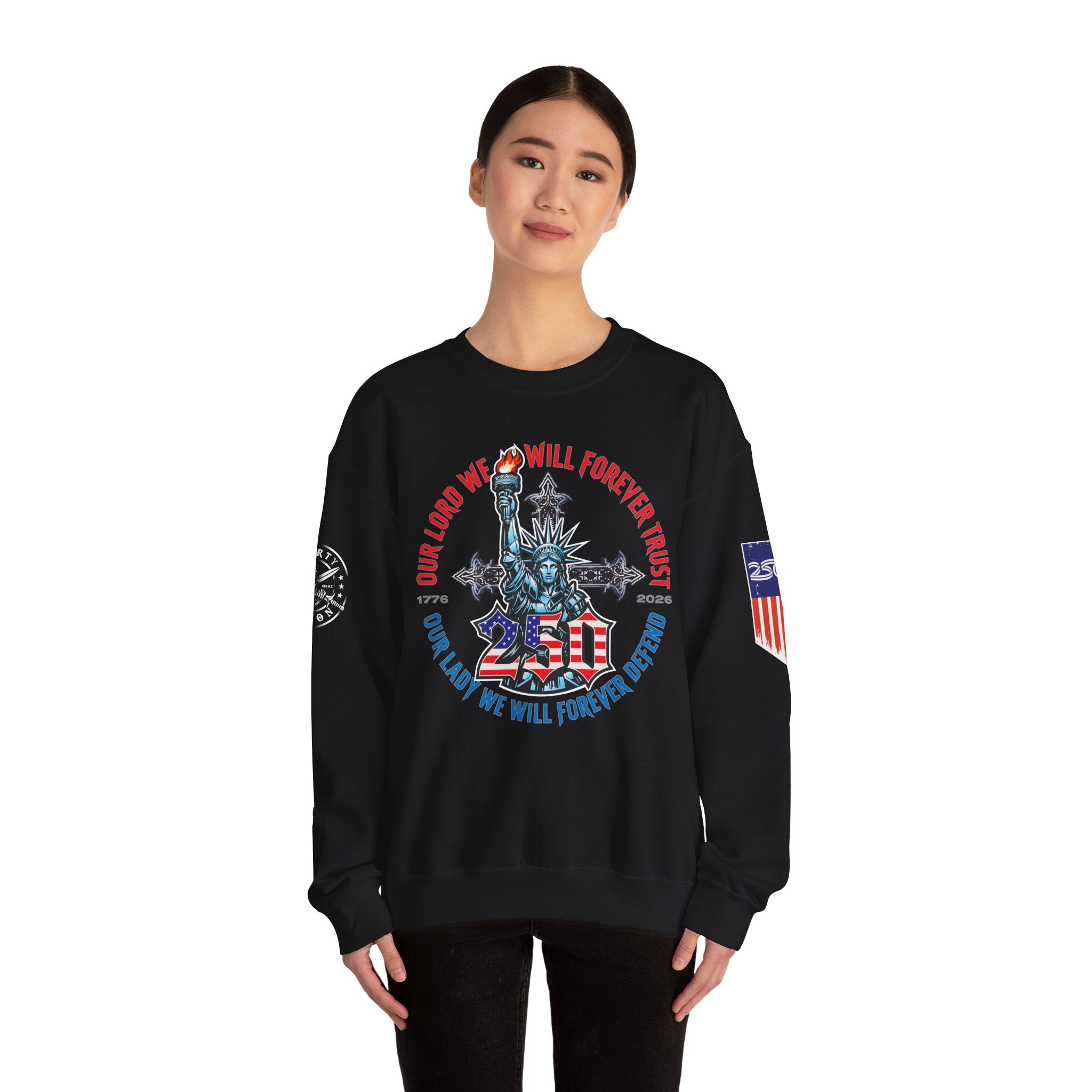 250 Liberty Cross - Crewneck Sweatshirt