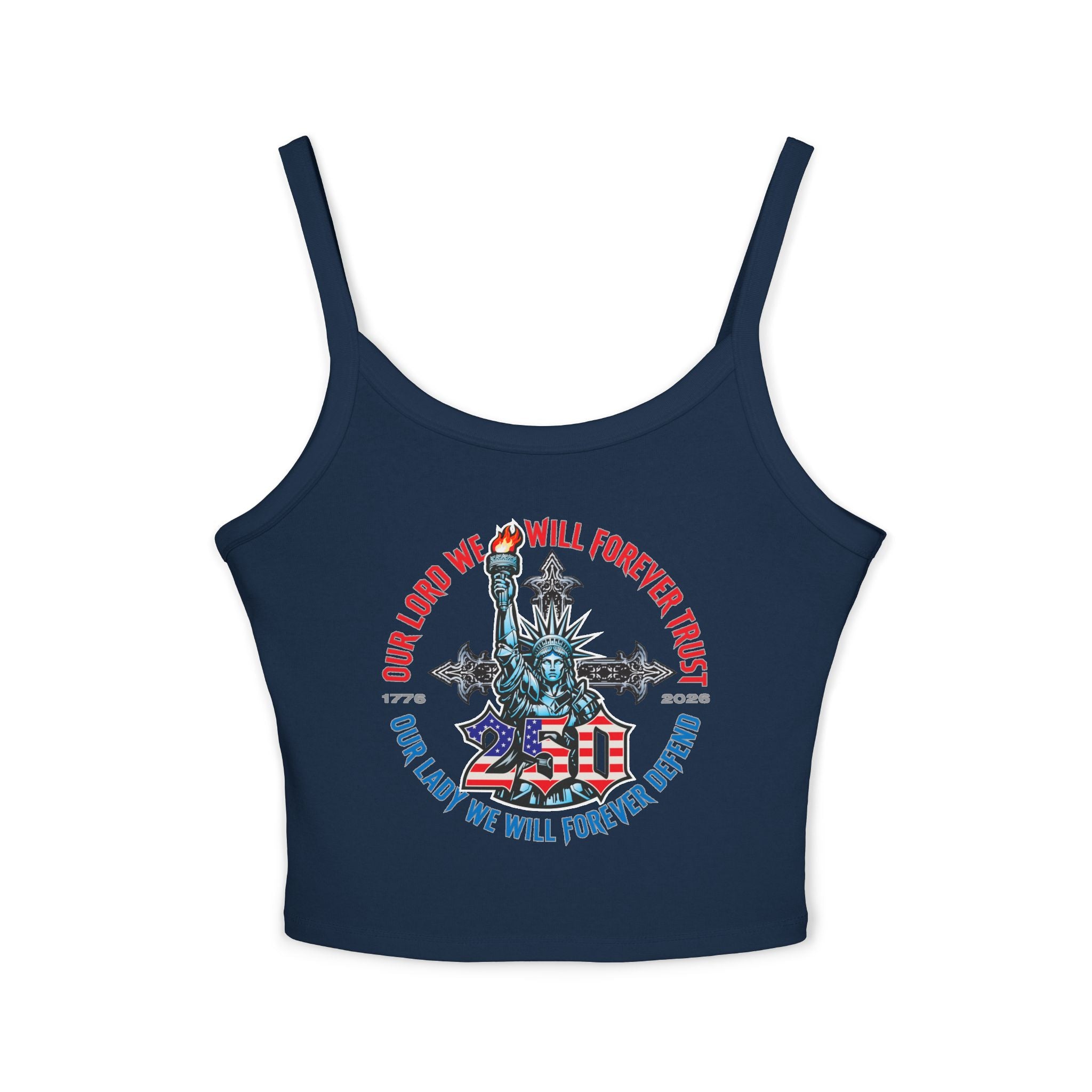 250 Liberty Cross - Women's Spaghetti Strap Tank