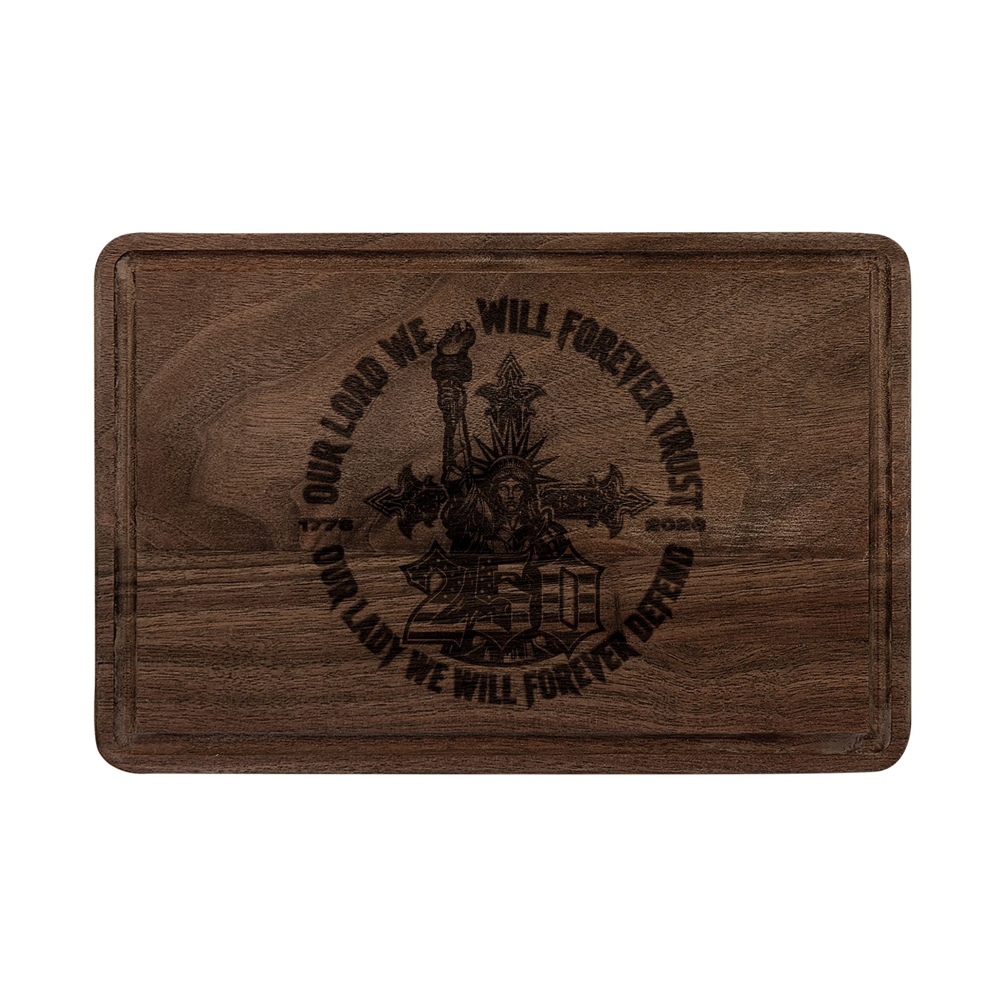 250 Liberty Cross - Wooden Cutting Board