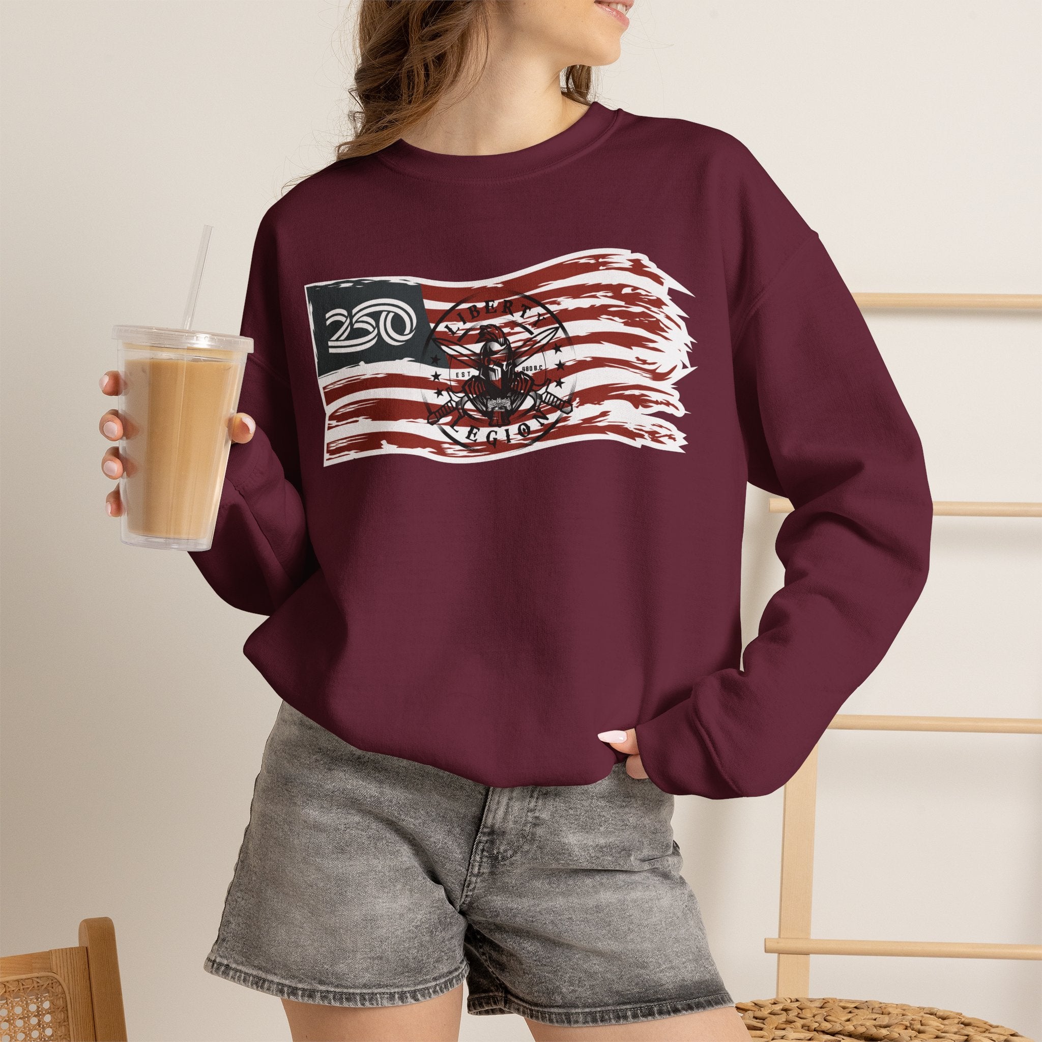 250 Flag - Crewneck Sweatshirt