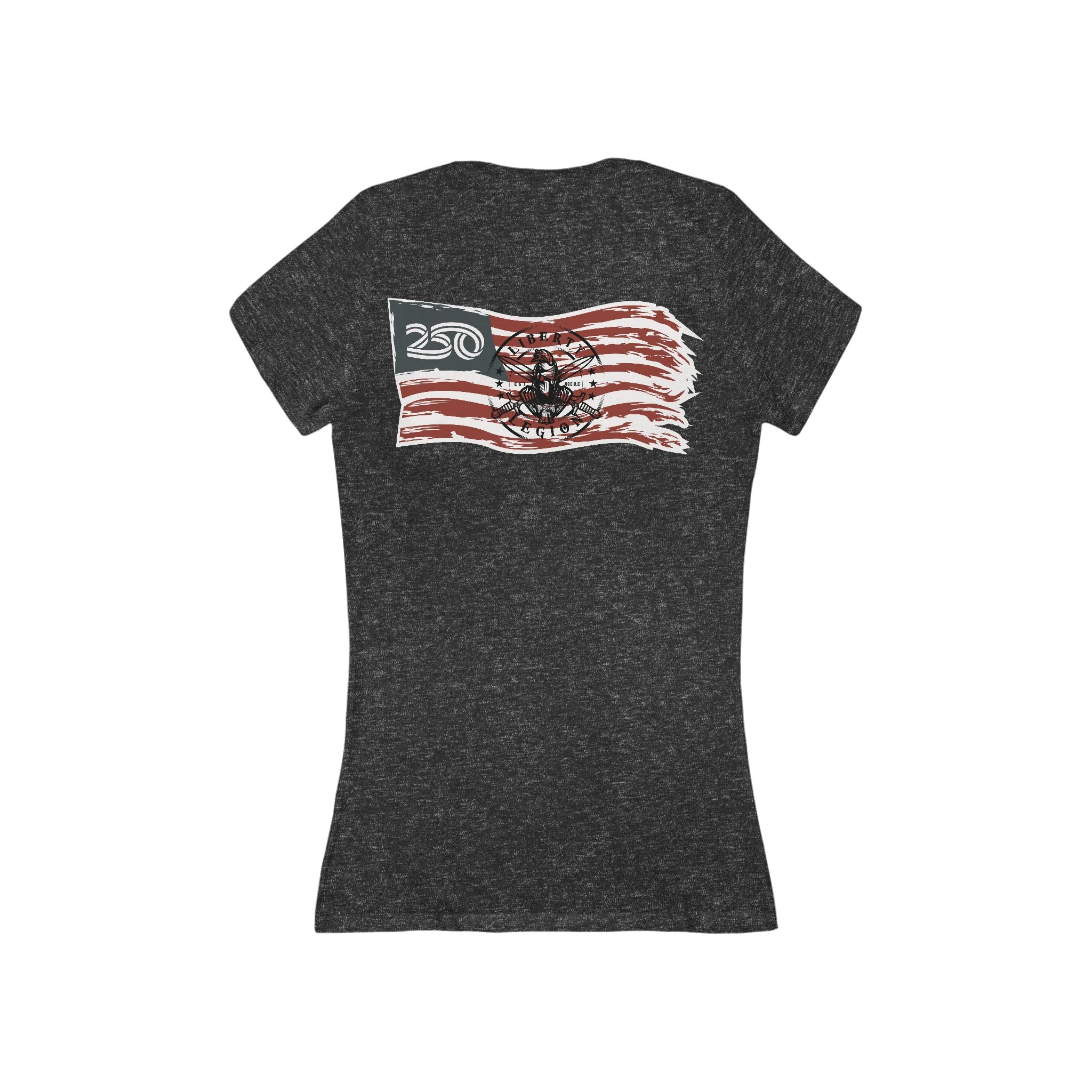 250 Flag - Women's Deep V-Neck Tee