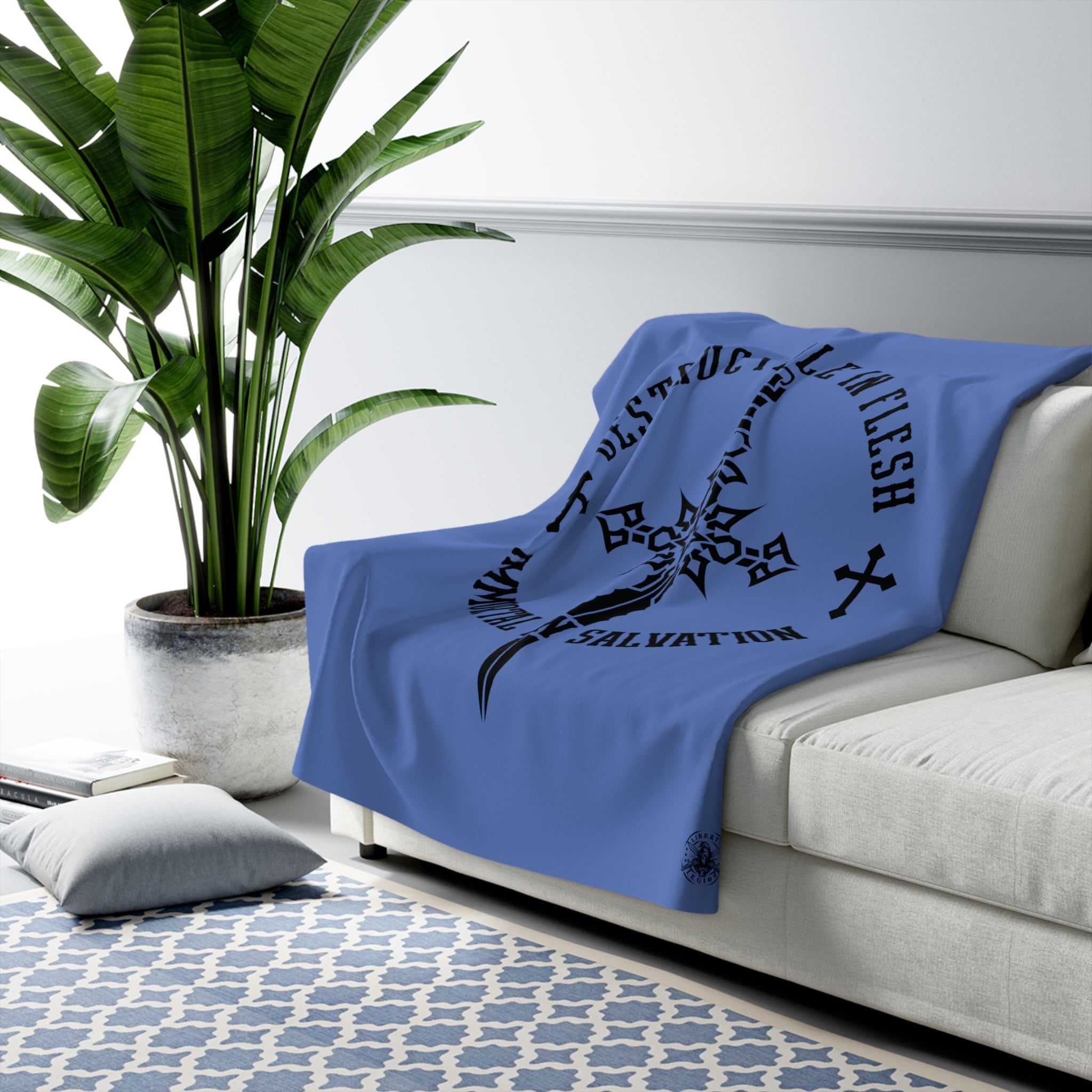 Immortal in Salvation - Sherpa Fleece Blanket