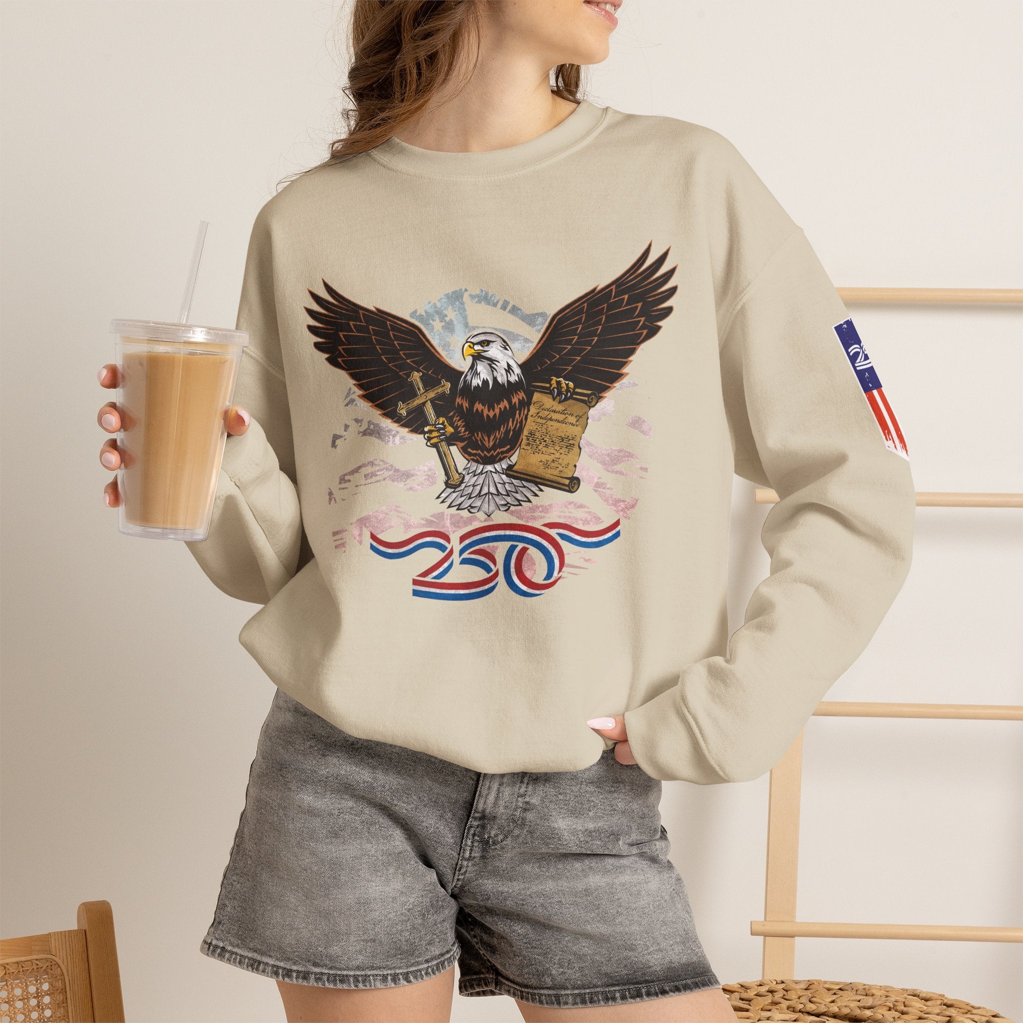 250 Eagle - Crewneck Sweatshirt