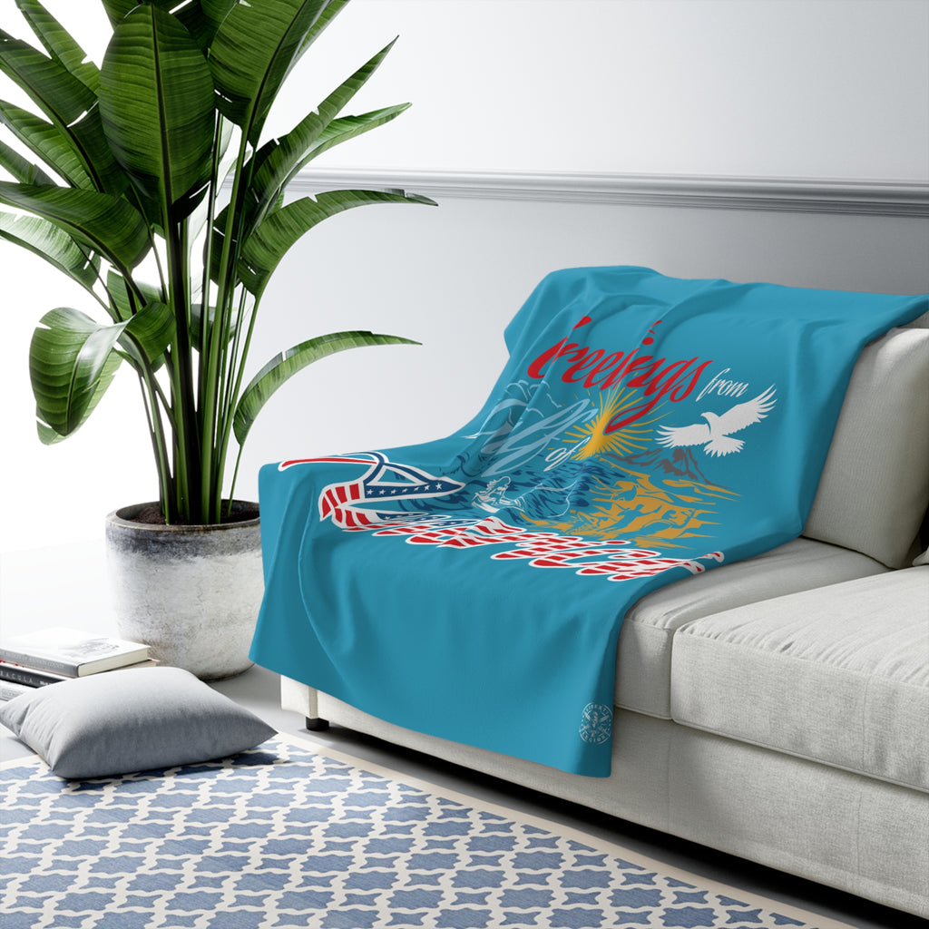 Gulf of America - Sherpa Fleece Blanket