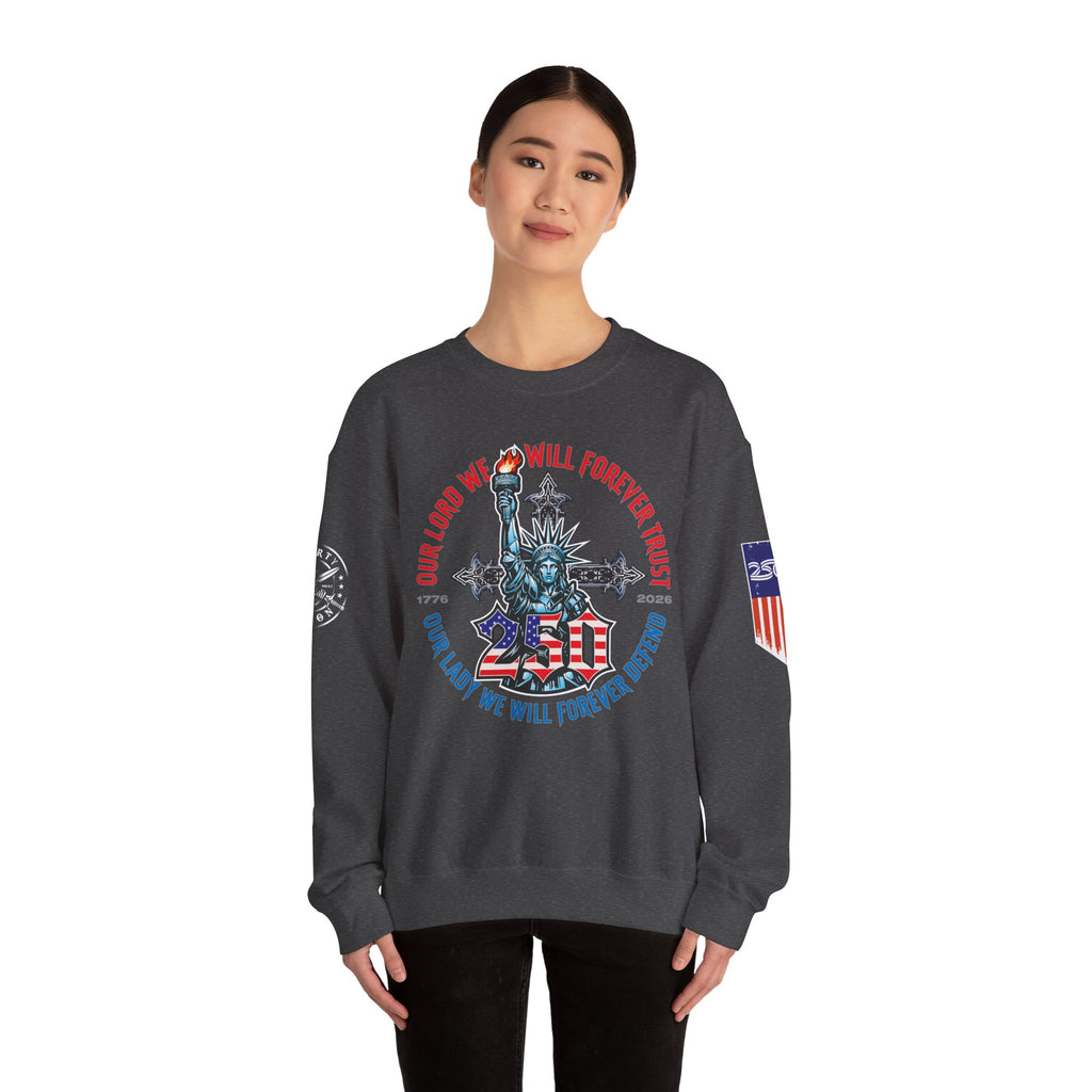 250 Liberty Cross - Crewneck Sweatshirt