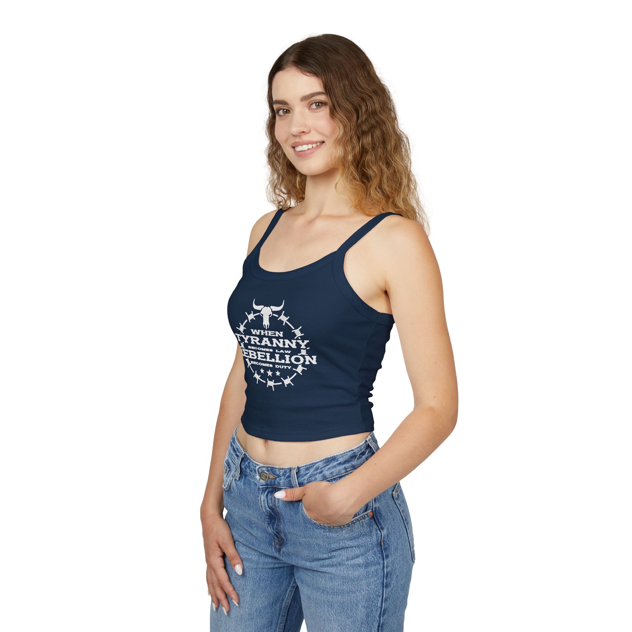 Rebellion Becomes Duty - Women's Spaghetti Strap Tank