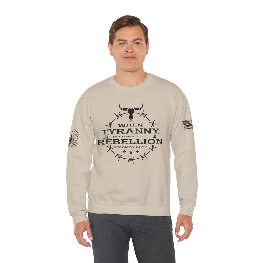 Rebellion Becomes Duty - Crewneck Sweatshirt