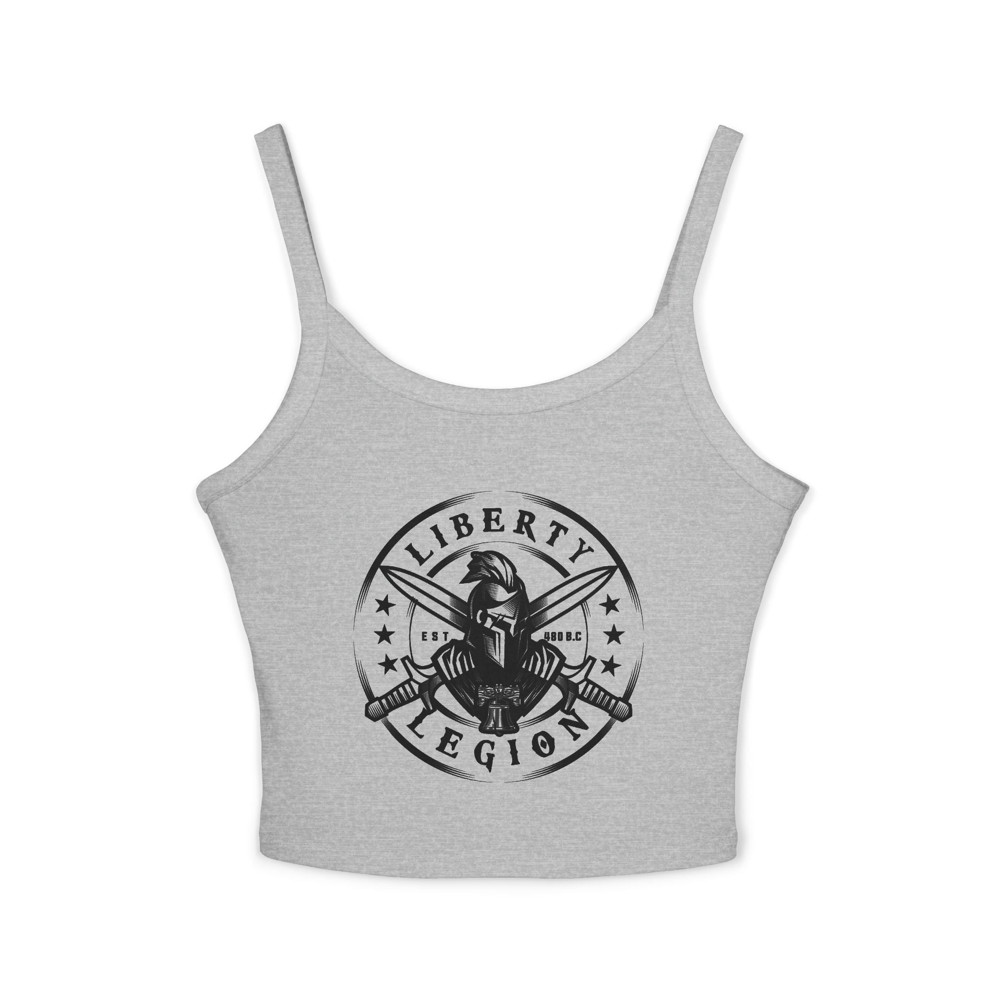 Legion - Women's Spaghetti Strap Crop Tank