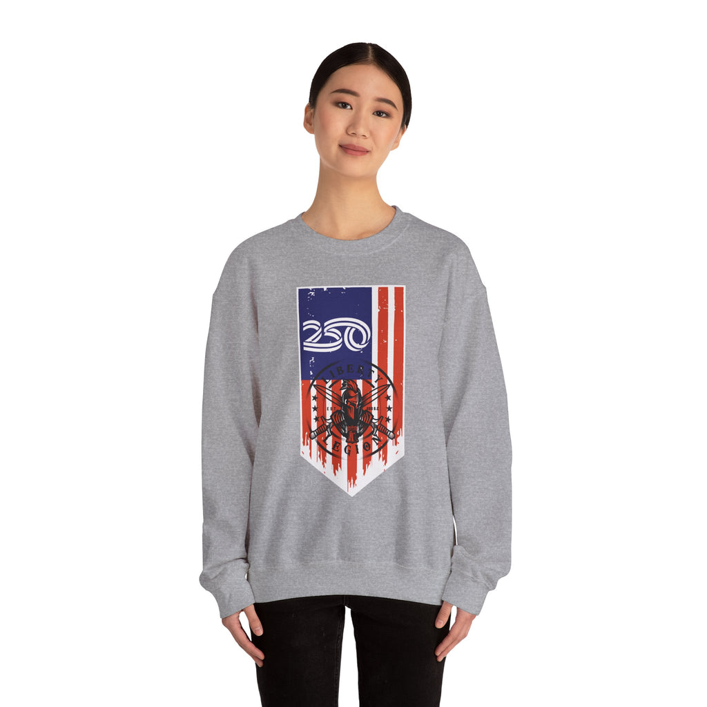 250 Vertical Flag - Crewneck Sweatshirt