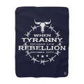Rebellion Becomes Duty - Sherpa Fleece Blanket