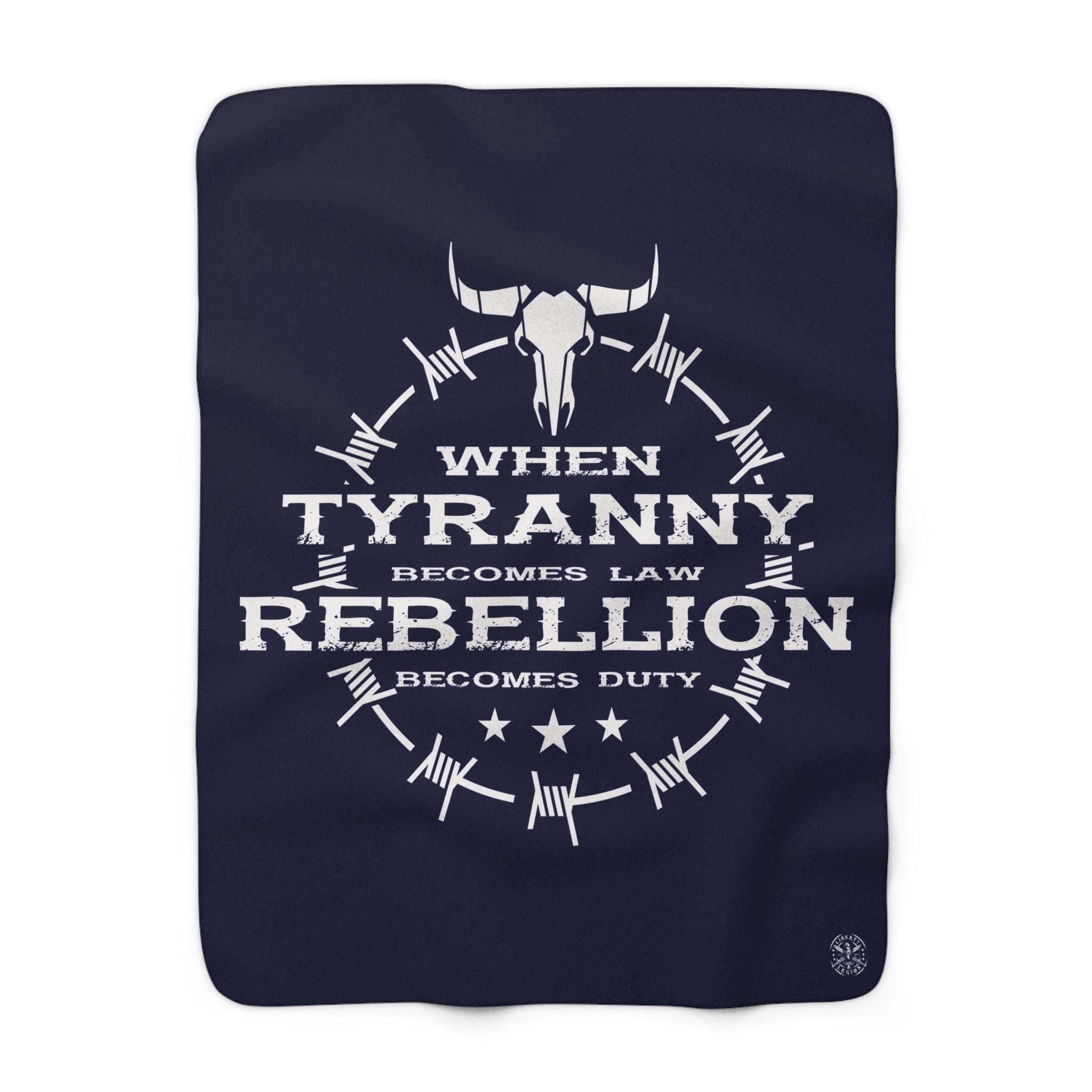 Rebellion Becomes Duty - Sherpa Fleece Blanket