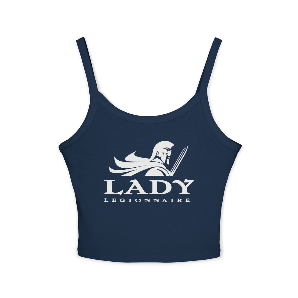 Lady Legionnaire - Women's Spaghetti Strap Crop Tank