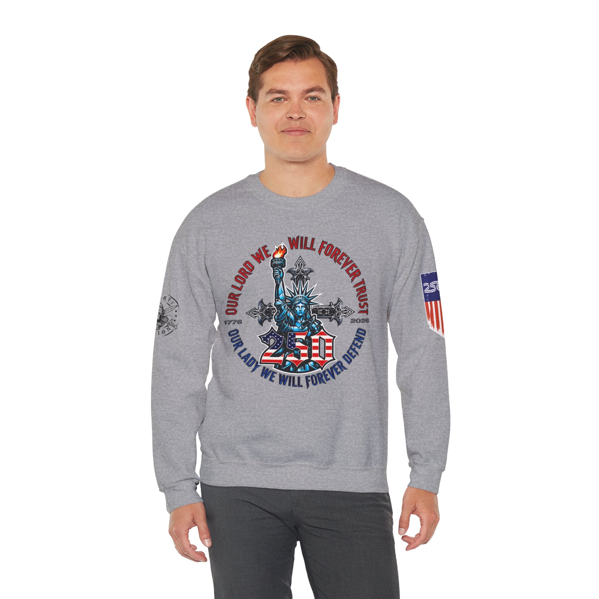 250 Liberty Cross - Crewneck Sweatshirt