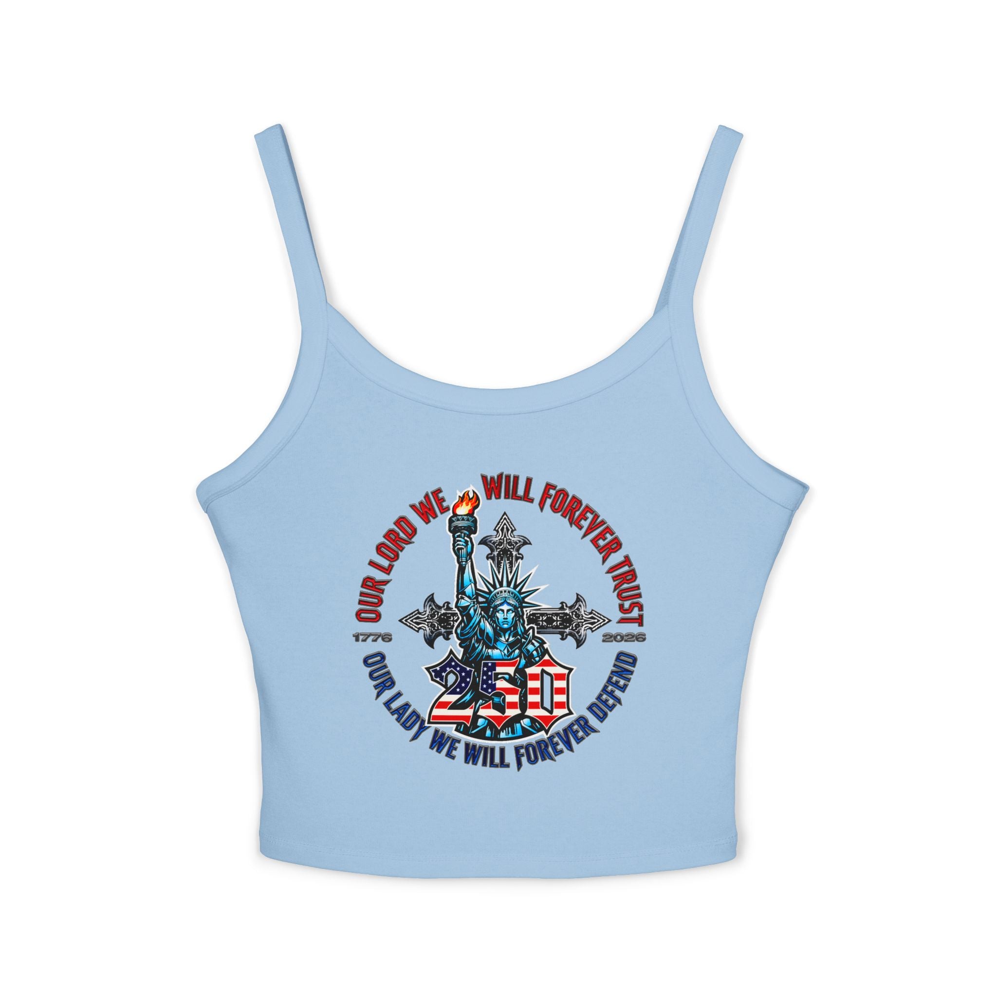 250 Liberty Cross - Women's Spaghetti Strap Tank