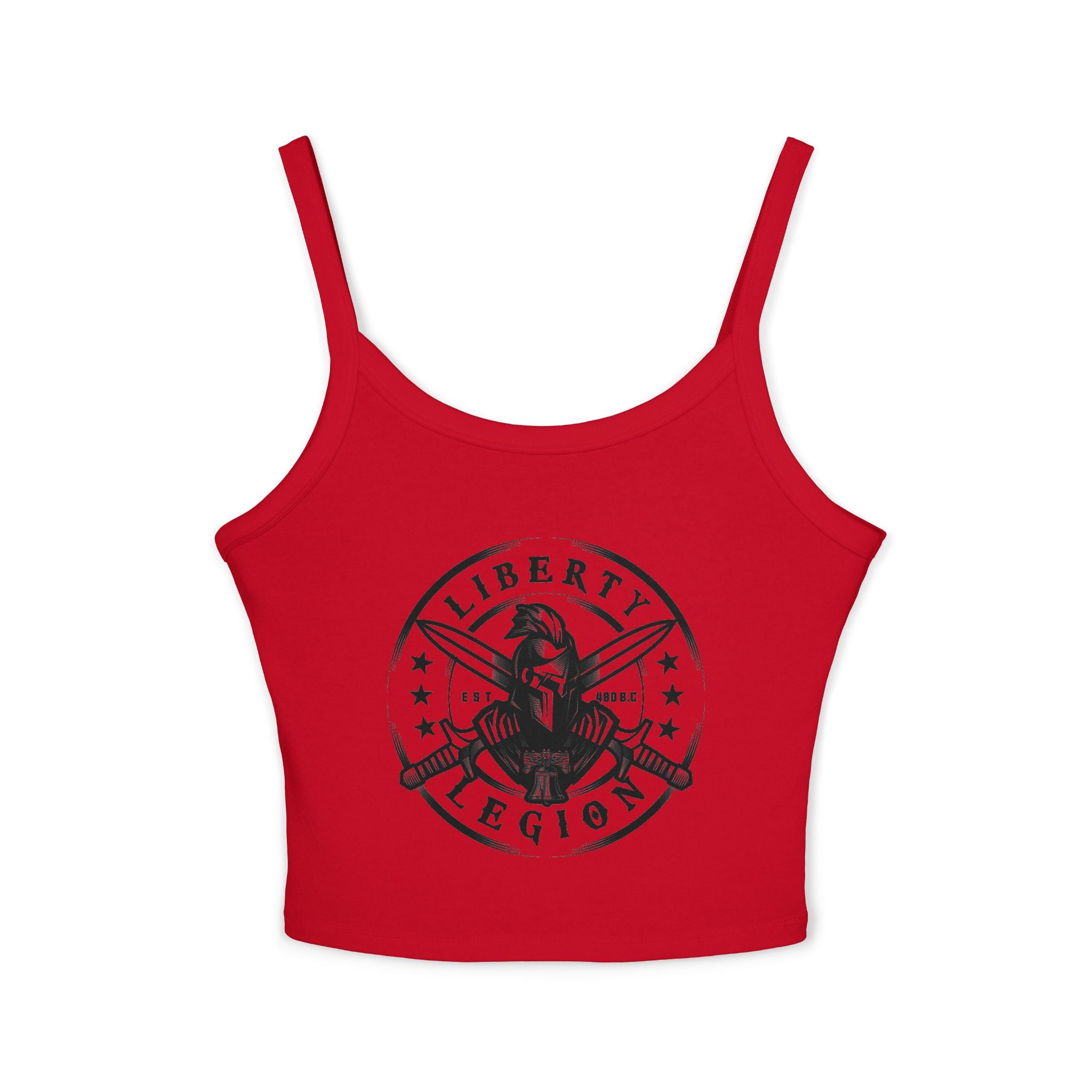 Legion - Women's Spaghetti Strap Crop Tank