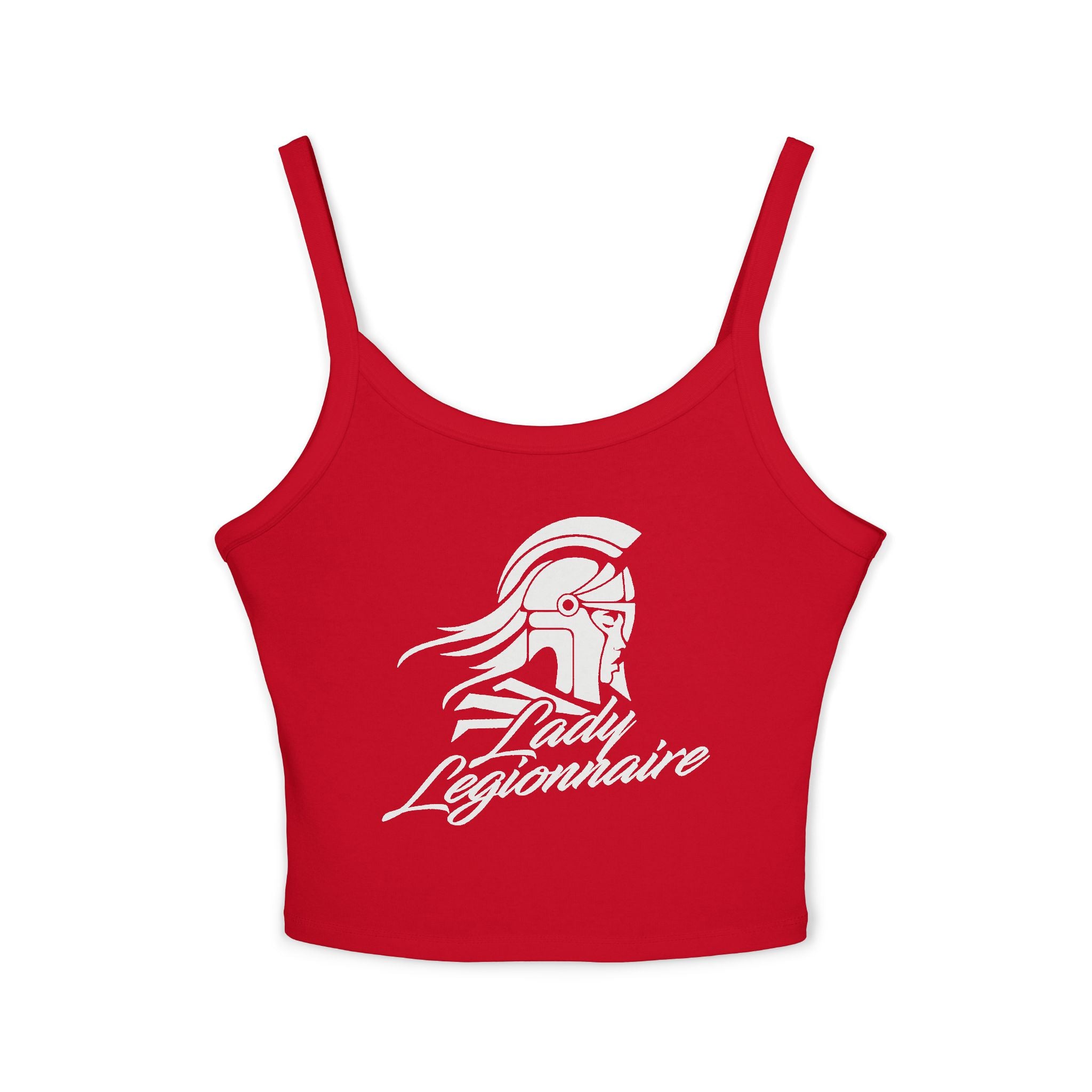 Lady Legionnaire - Women's Spaghetti Strap Crop Tank