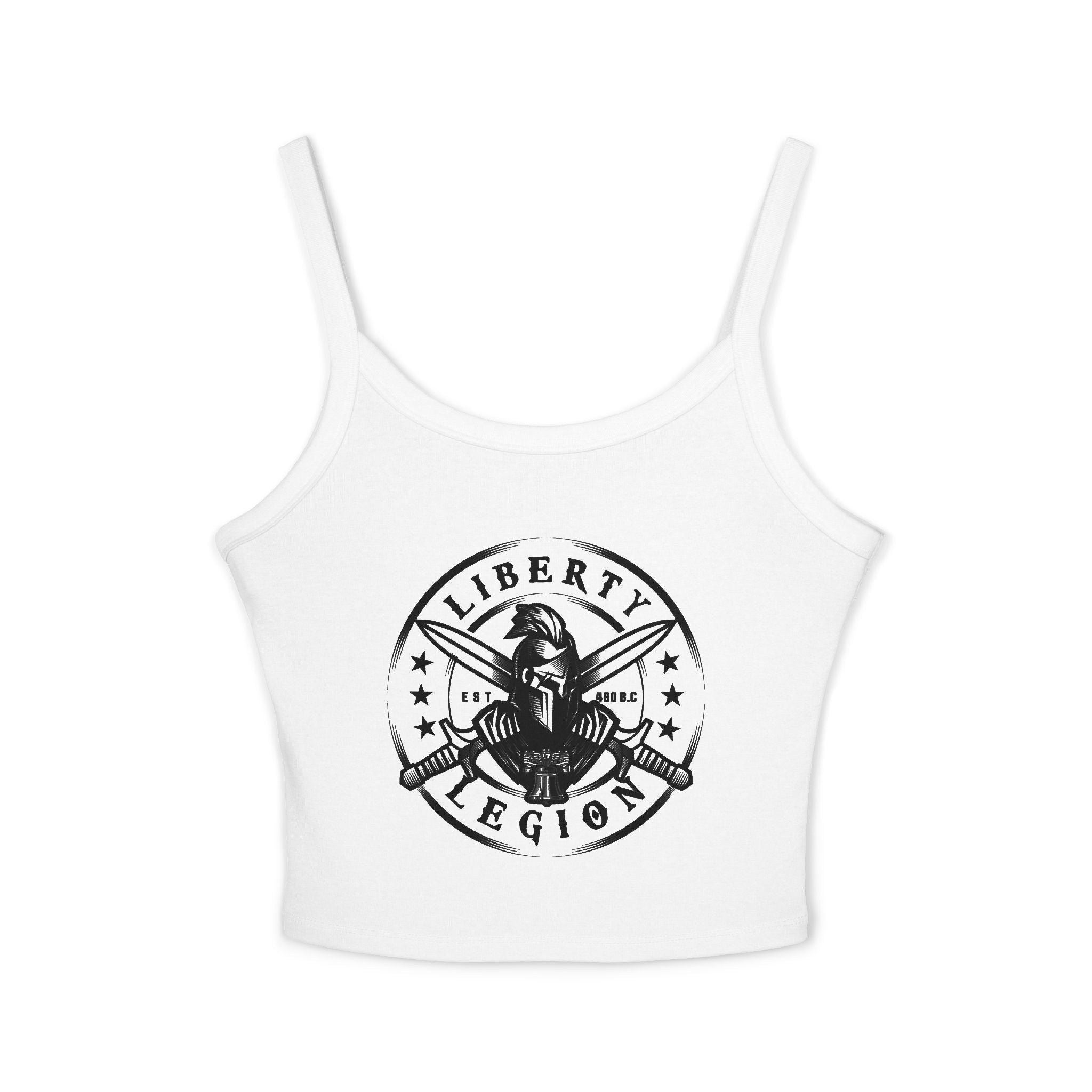 Legion - Women's Spaghetti Strap Crop Tank
