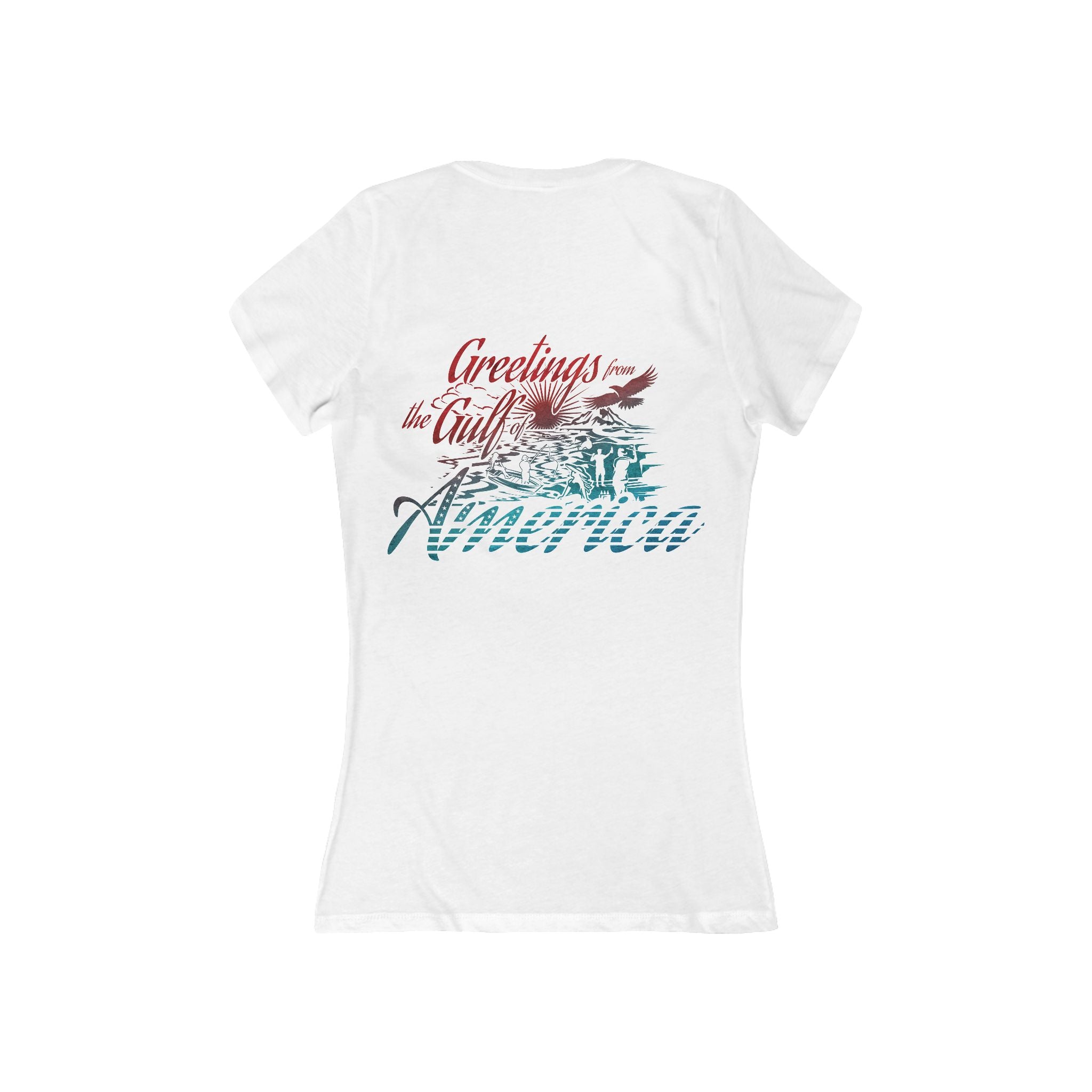 Gulf of America - Women's Deep V-Neck Tee