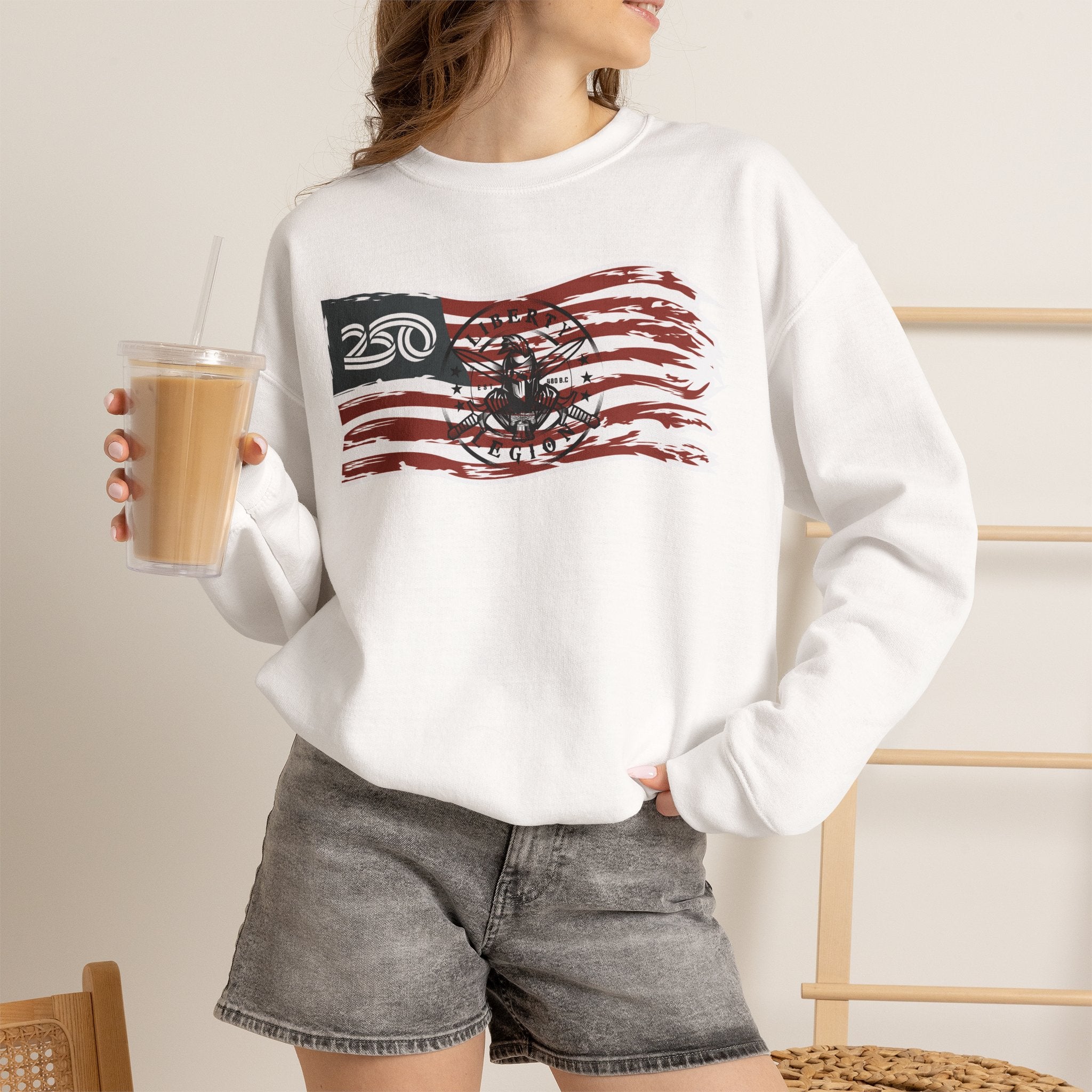 250 Flag - Crewneck Sweatshirt