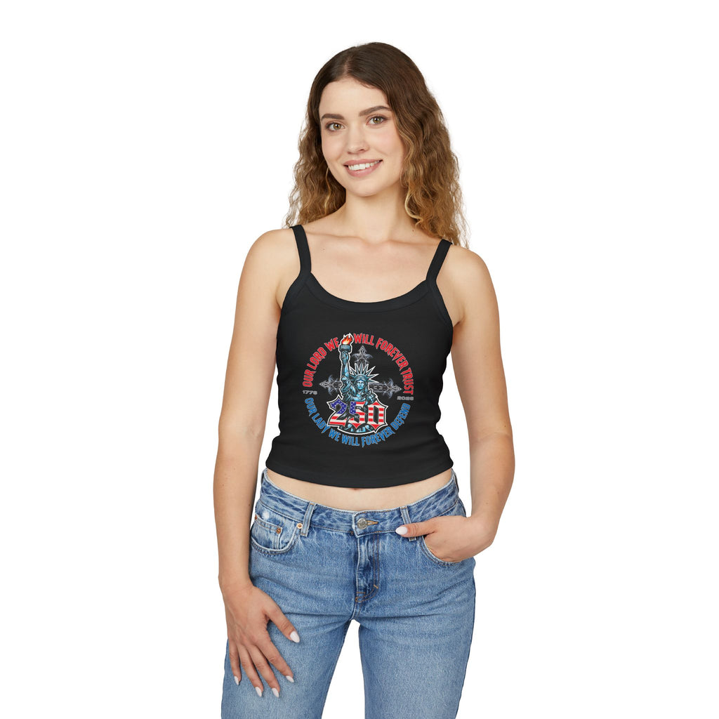 250 Liberty Cross - Women's Spaghetti Strap Tank