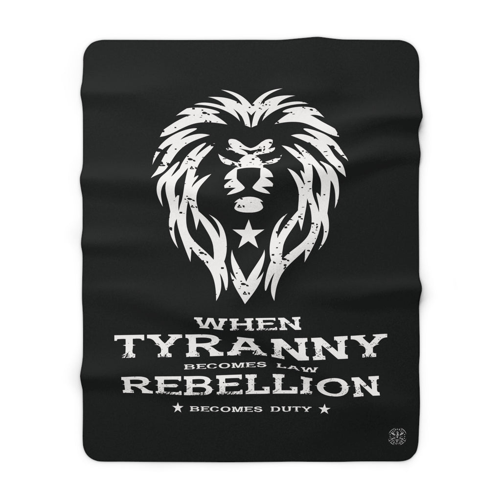 Rebellion Becomes Duty - Sherpa Fleece Blanket