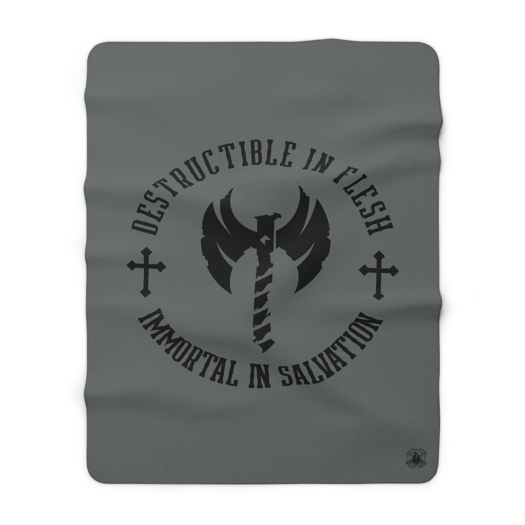 Immortal in Salvation - Sherpa Fleece Blanket