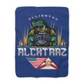 Alligator Alcatraz - Sherpa Fleece Blanket