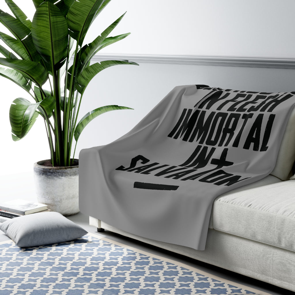 Immortal in Salvation - Sherpa Fleece Blanket