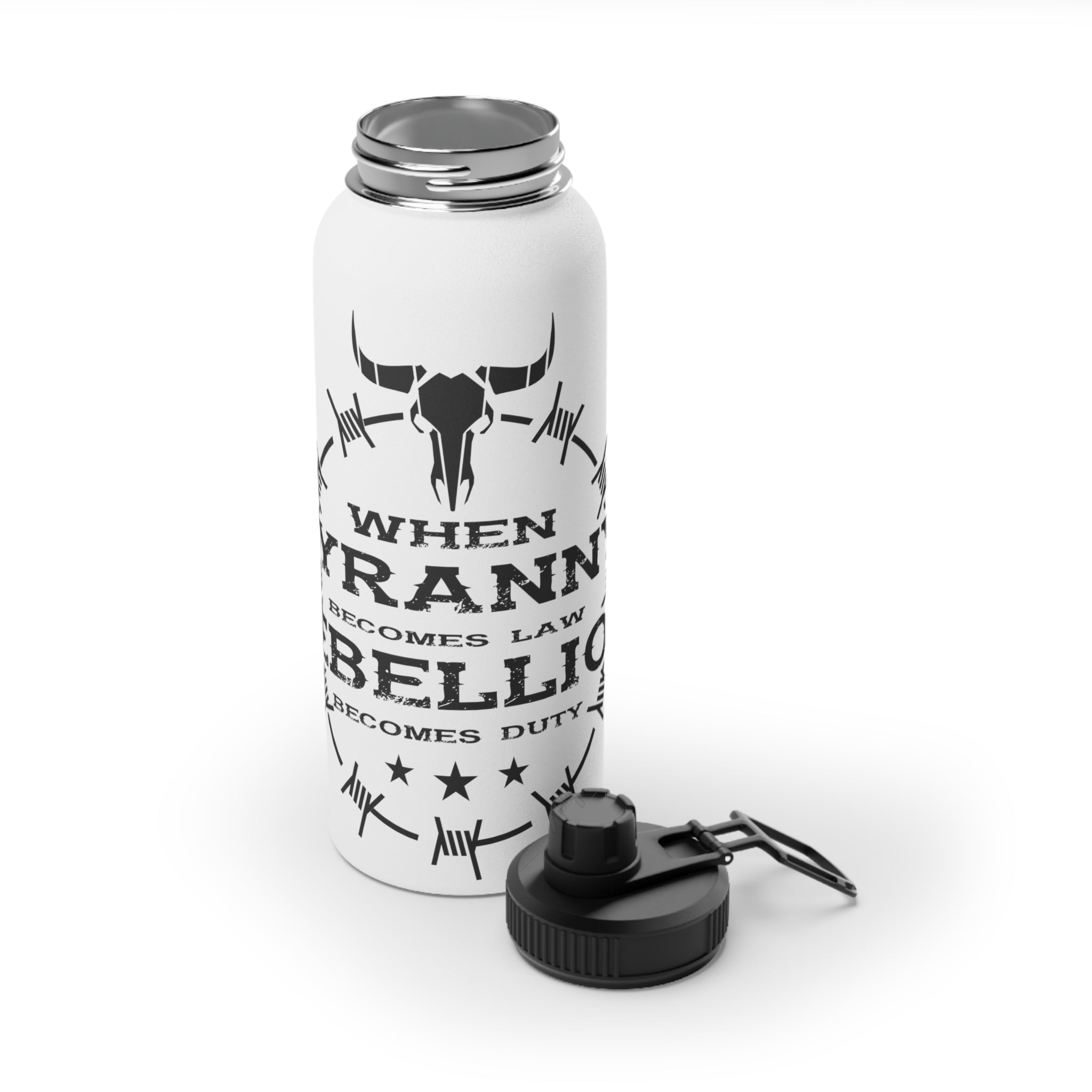 Rebellion Becomes Duty - Stainless Steel Bottle