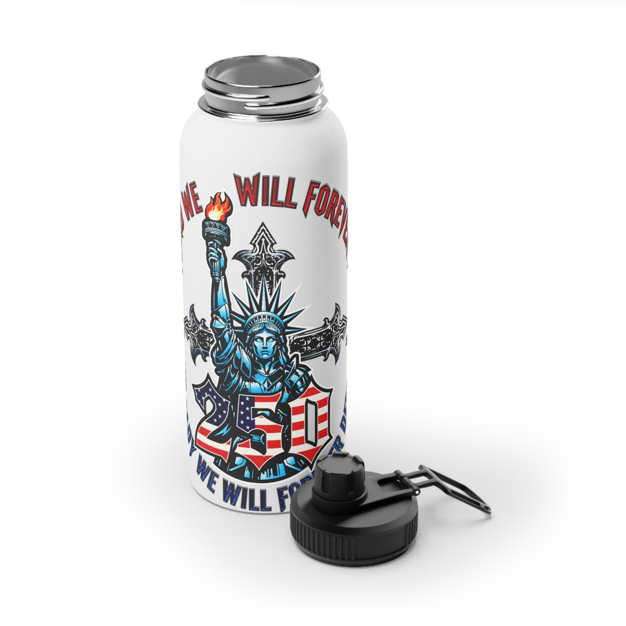 250 Liberty Cross - Stainless Steel Bottle
