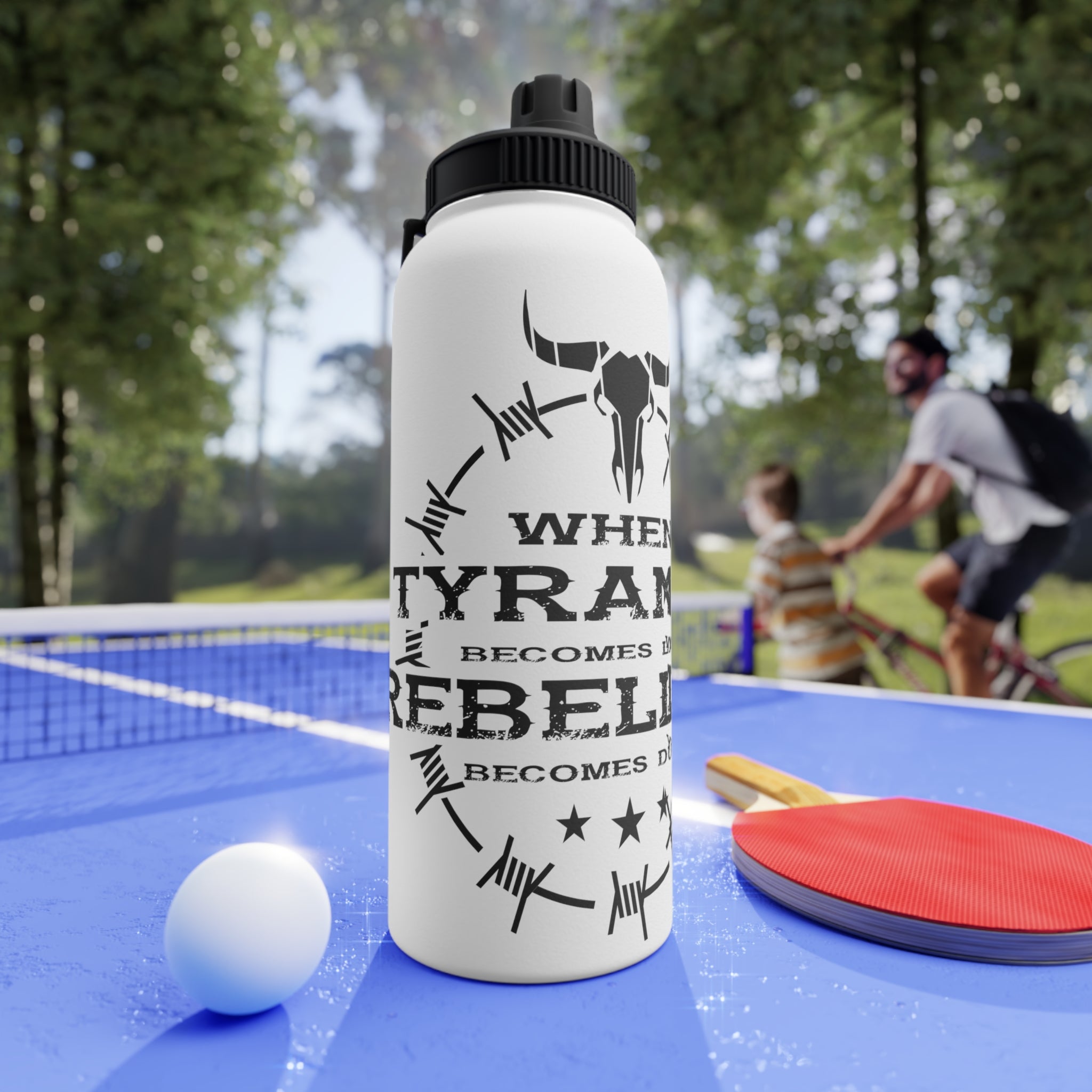 Rebellion Becomes Duty - Stainless Steel Bottle