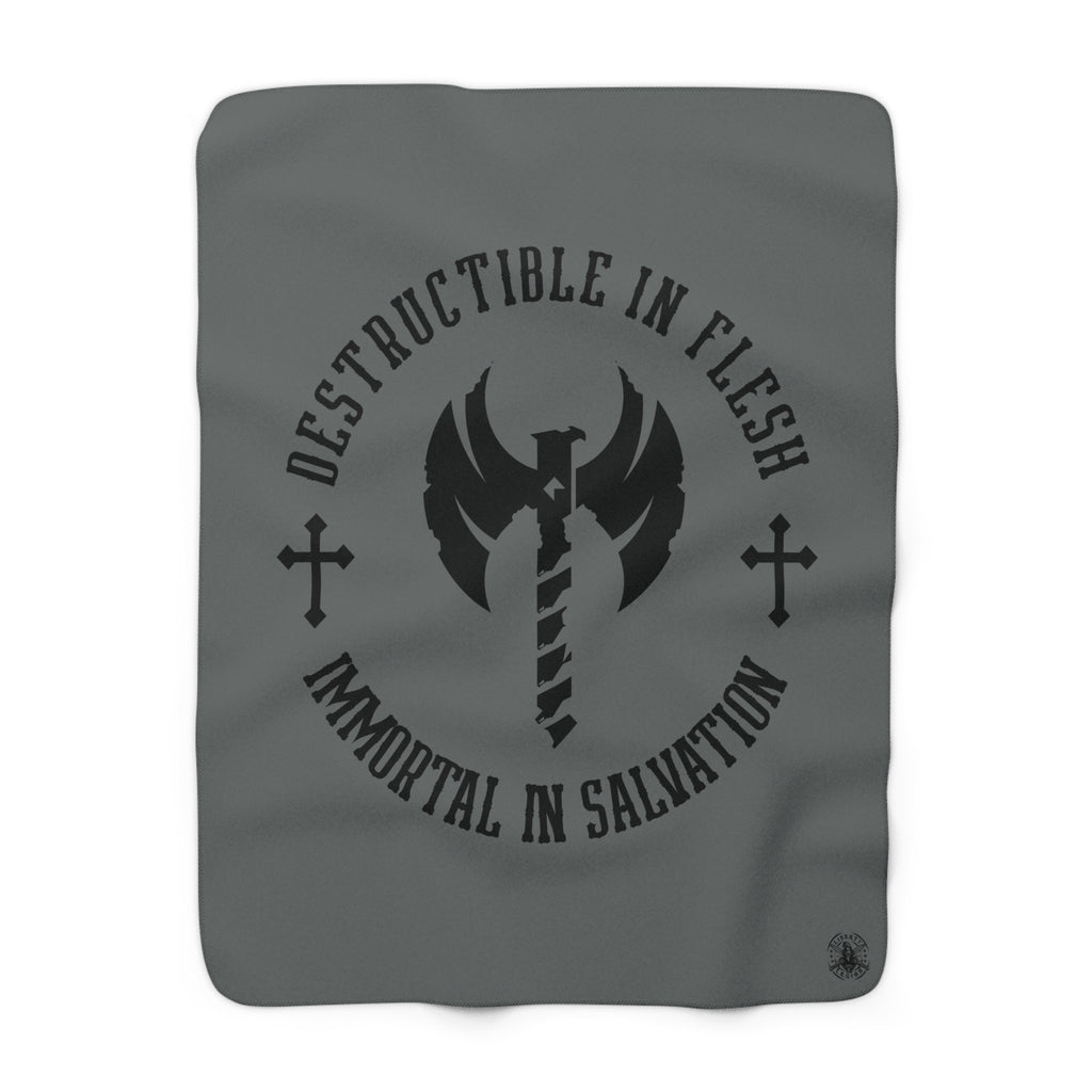 Immortal in Salvation - Sherpa Fleece Blanket
